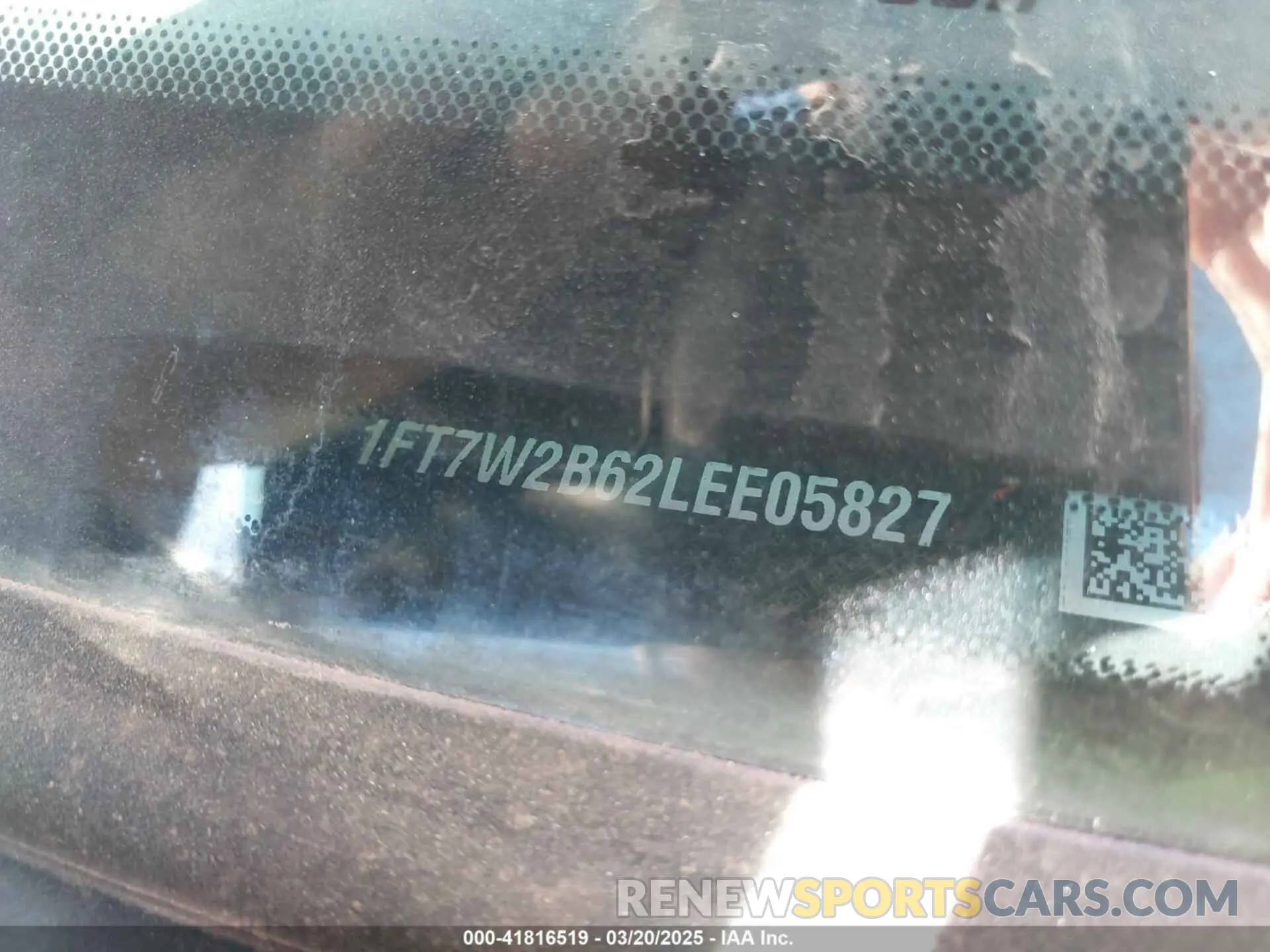 9 fotografías del automóvil dañado 1FT7W2B62LEE05827 FORD F-250 2020