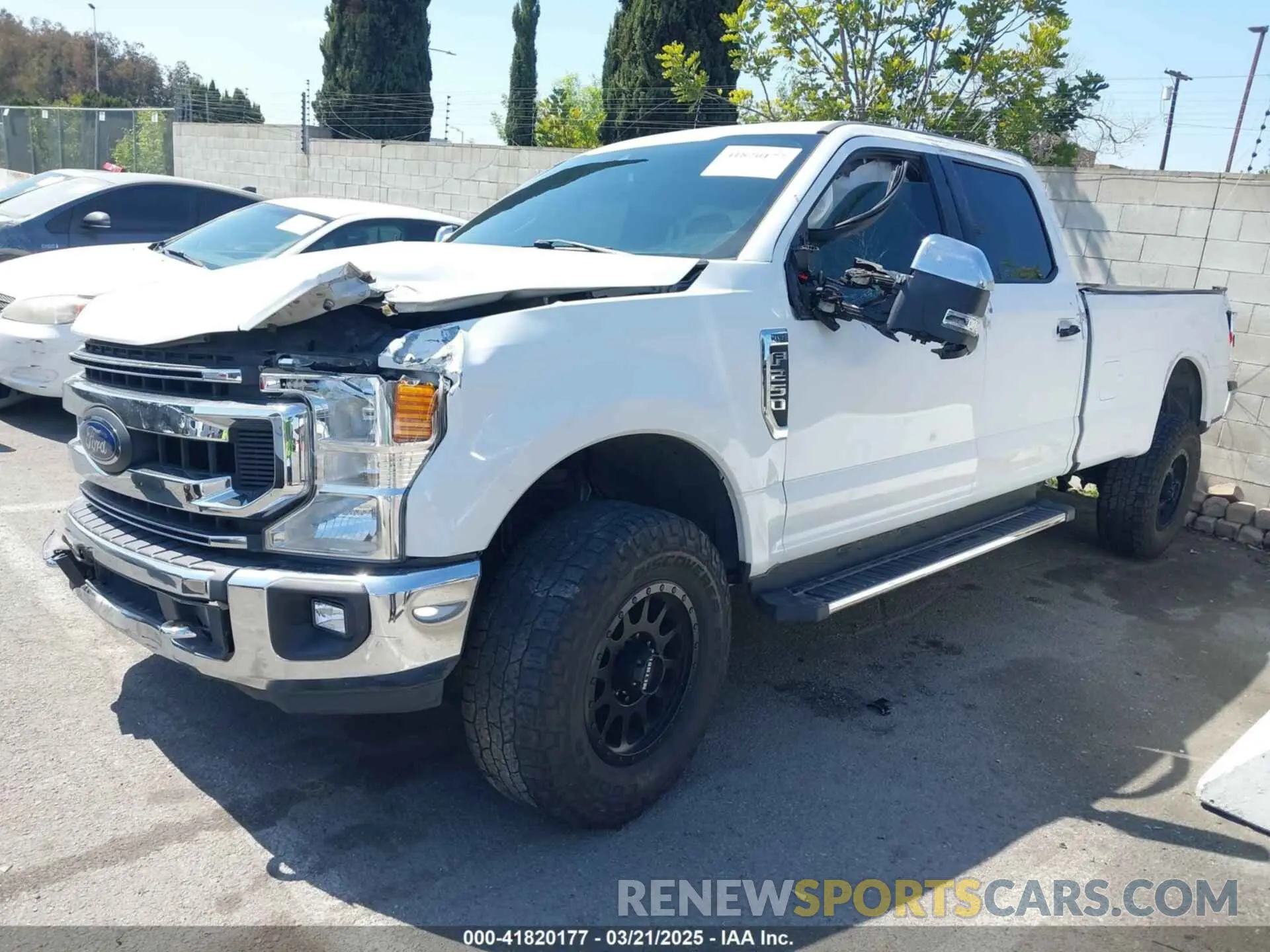 2 fotografías del automóvil dañado 1FT7W2BN4LEE62327 FORD F-250 2020