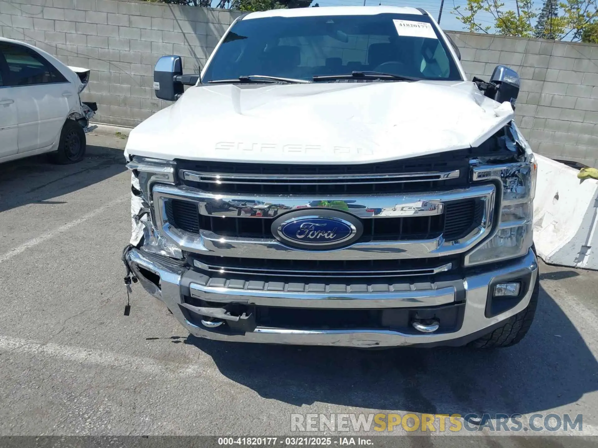 6 fotografías del automóvil dañado 1FT7W2BN4LEE62327 FORD F-250 2020