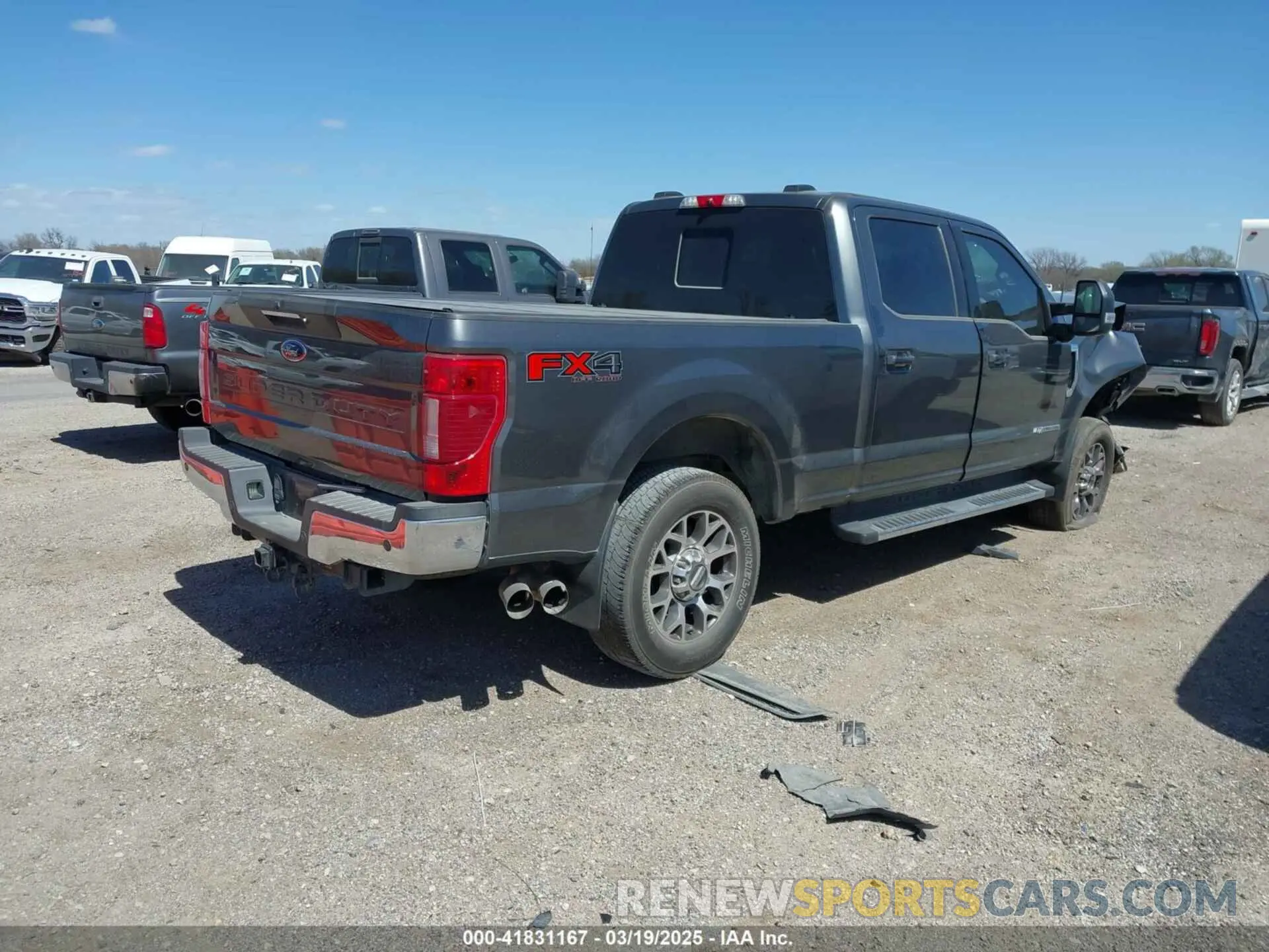 4 fotografías del automóvil dañado 1FT7W2BT0LEE94318 FORD F-250 2020