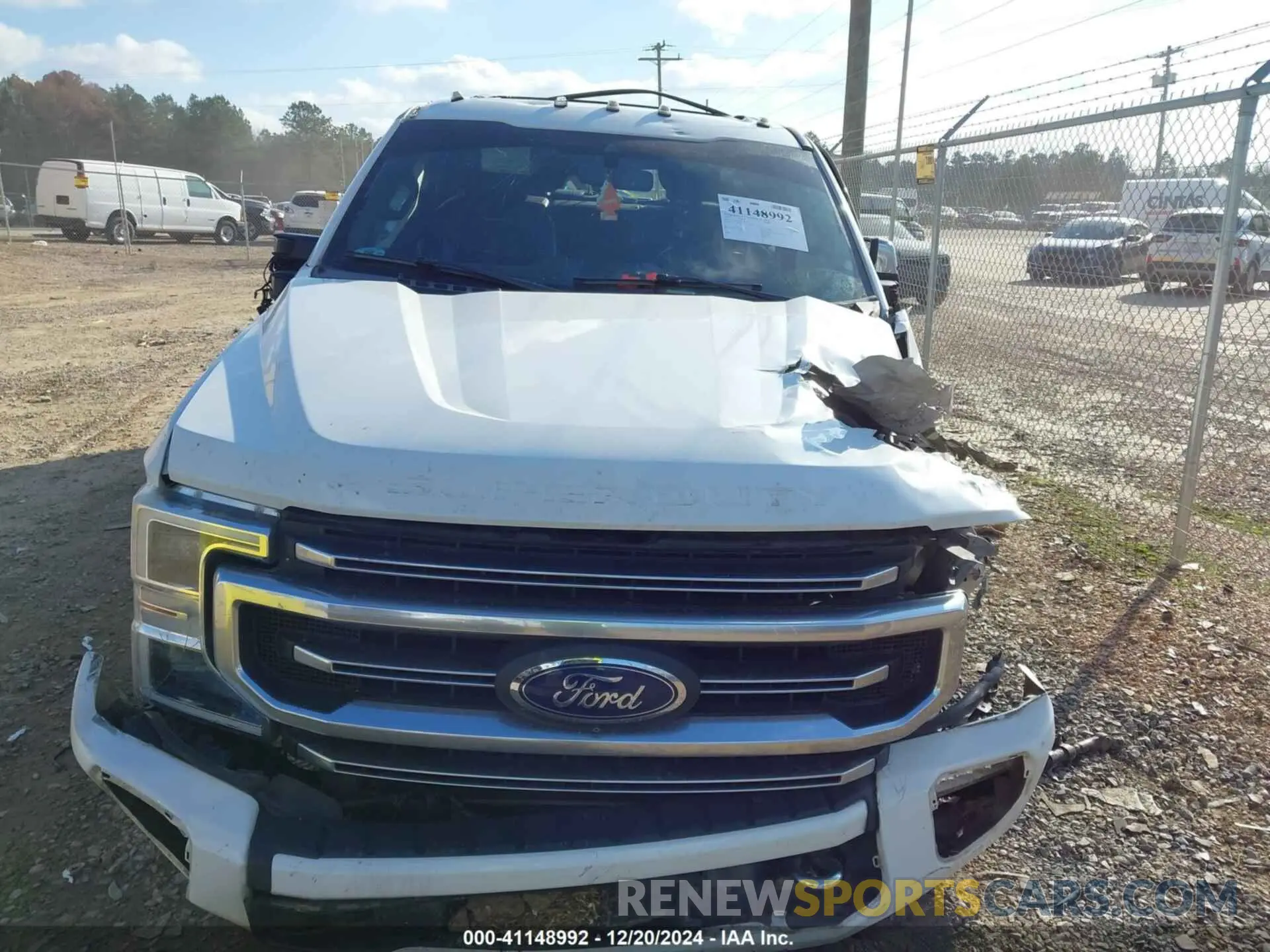 11 fotografías del automóvil dañado 1FT7W2BT4LED18937 FORD F-250 2020