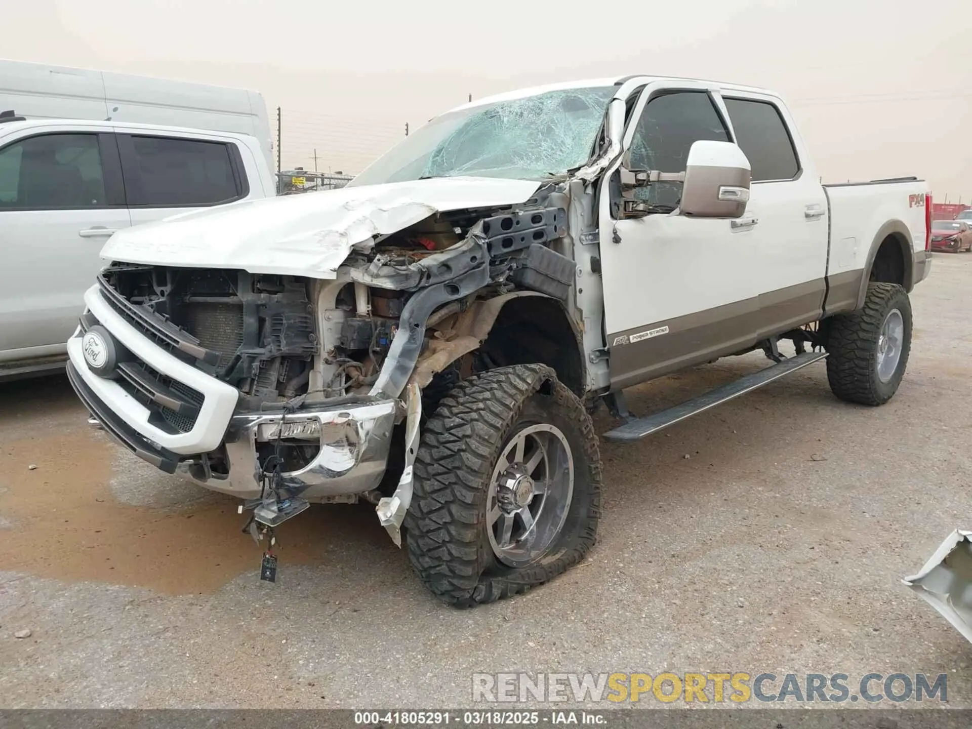 2 fotografías del automóvil dañado 1FT7W2BT8LEC85943 FORD F-250 2020