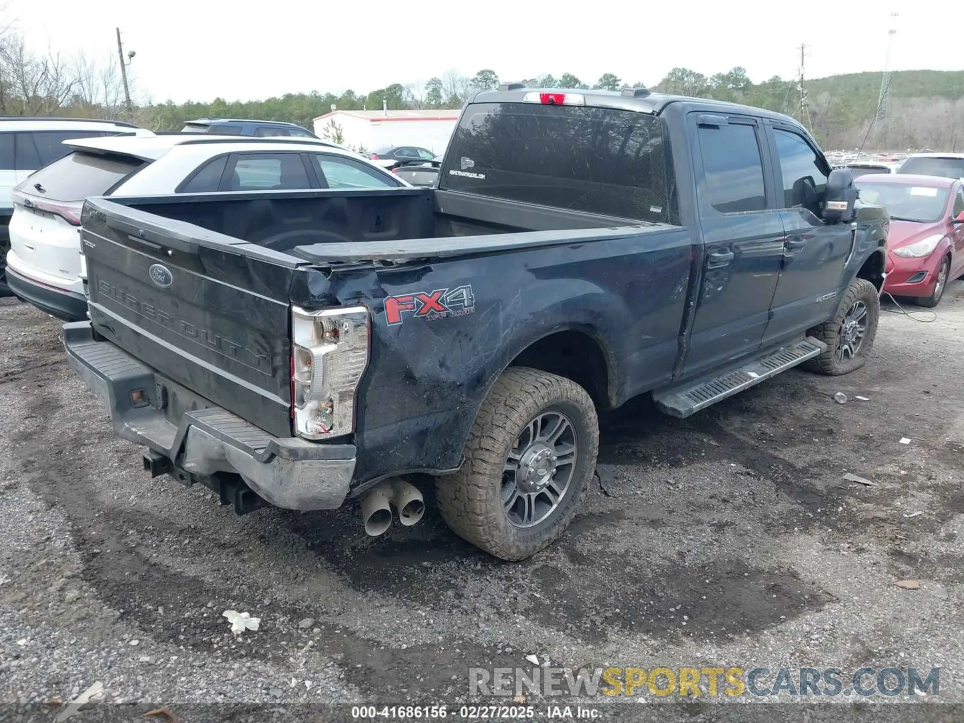 4 fotografías del automóvil dañado 1FT7W2BT8LEE16367 FORD F-250 2020