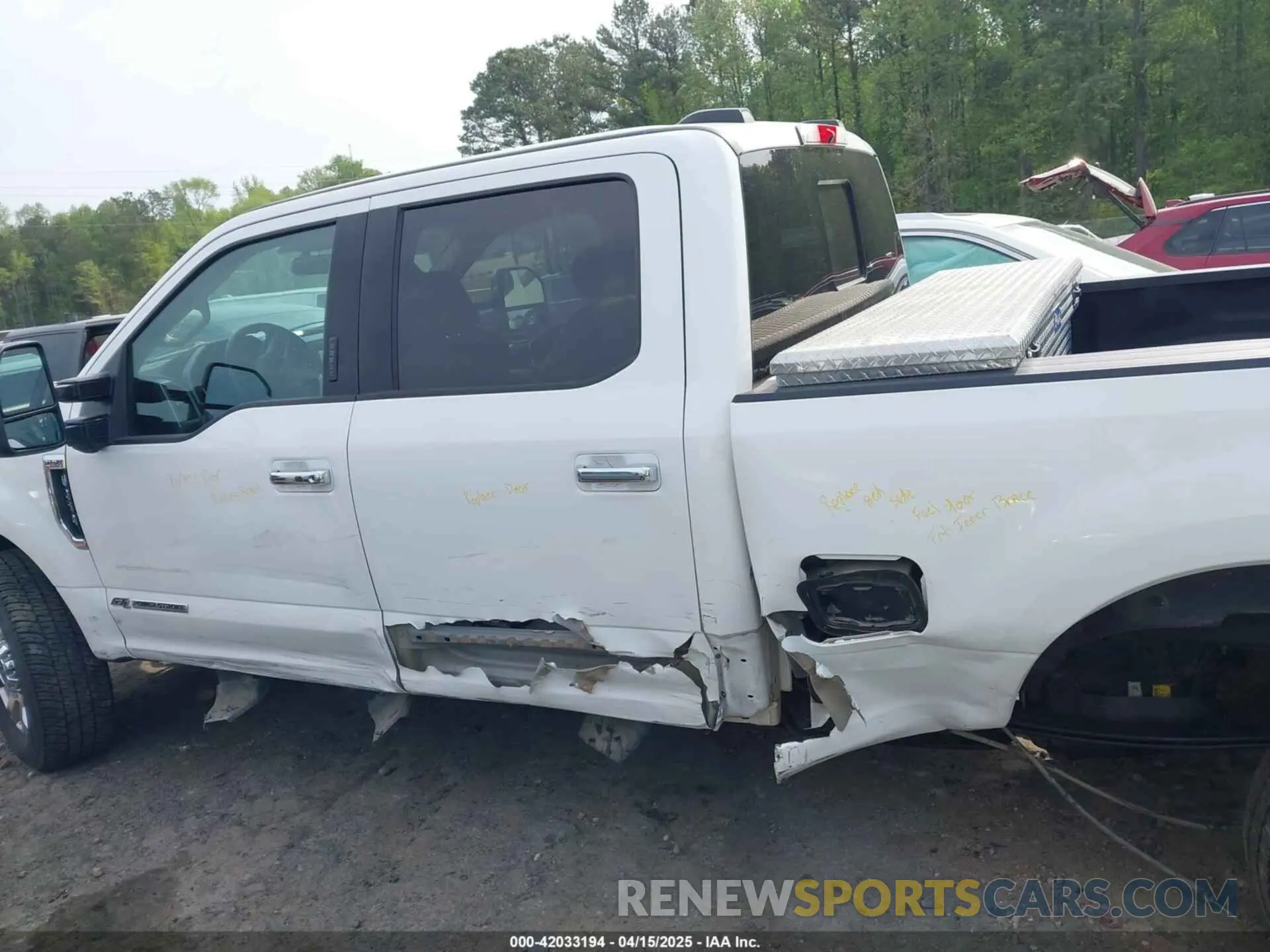 14 fotografías del automóvil dañado 1FT7W2BTXLEC16087 FORD F-250 2020