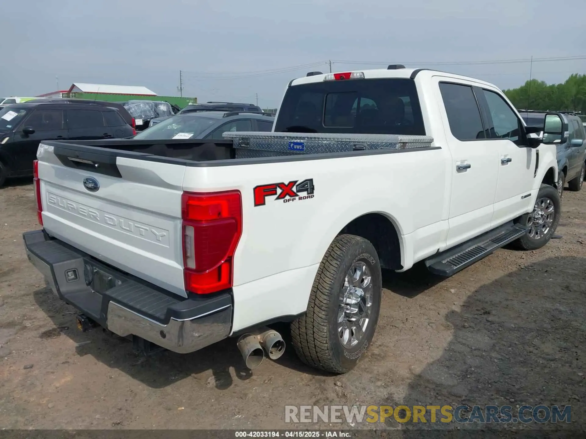 4 fotografías del automóvil dañado 1FT7W2BTXLEC16087 FORD F-250 2020