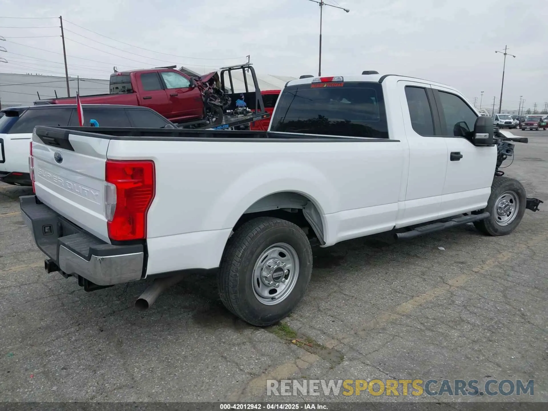 4 fotografías del automóvil dañado 1FT7X2A68LEE62306 FORD F-250 2020
