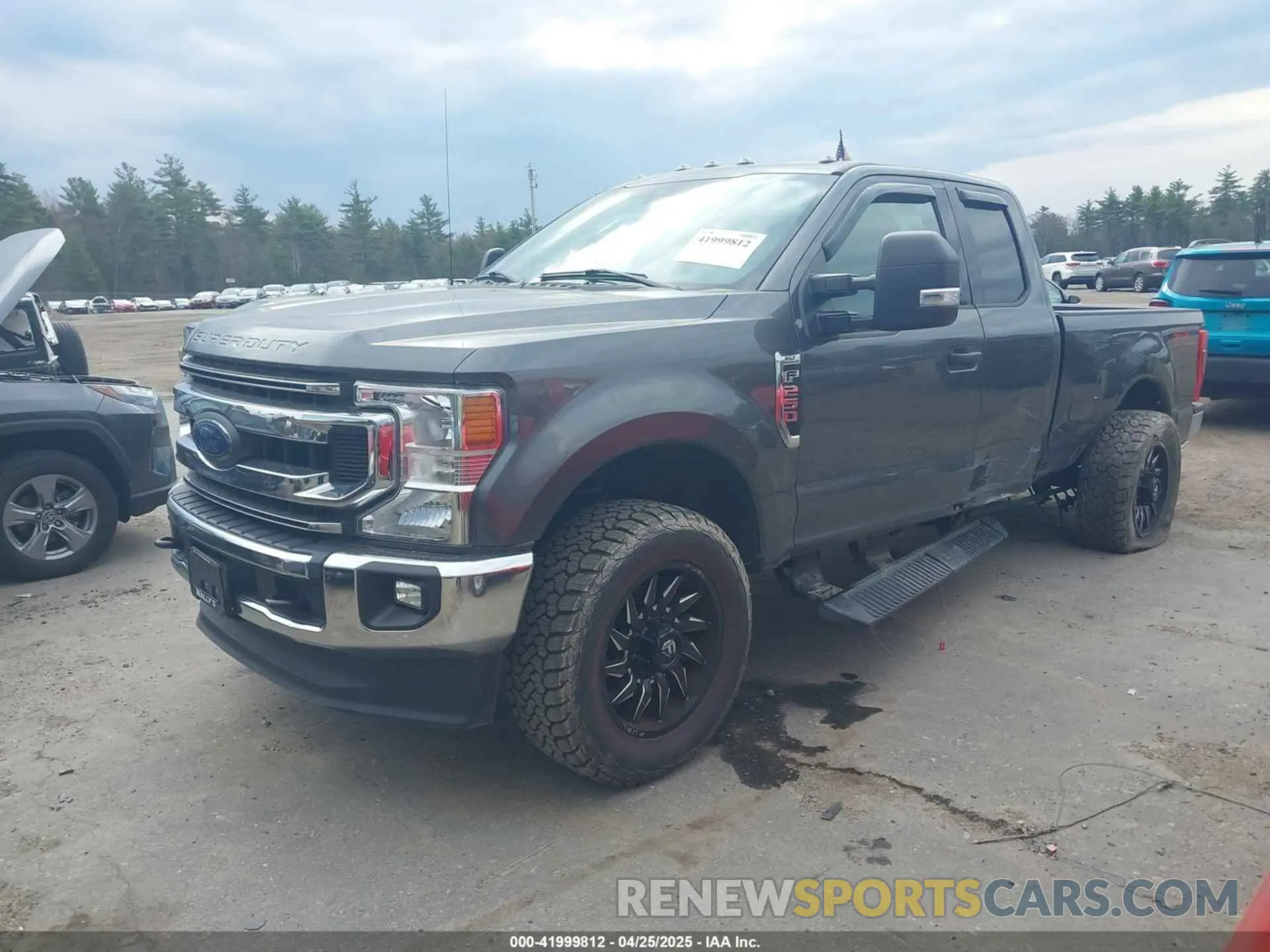 2 fotografías del automóvil dañado 1FT7X2B63LEE71252 FORD F-250 2020