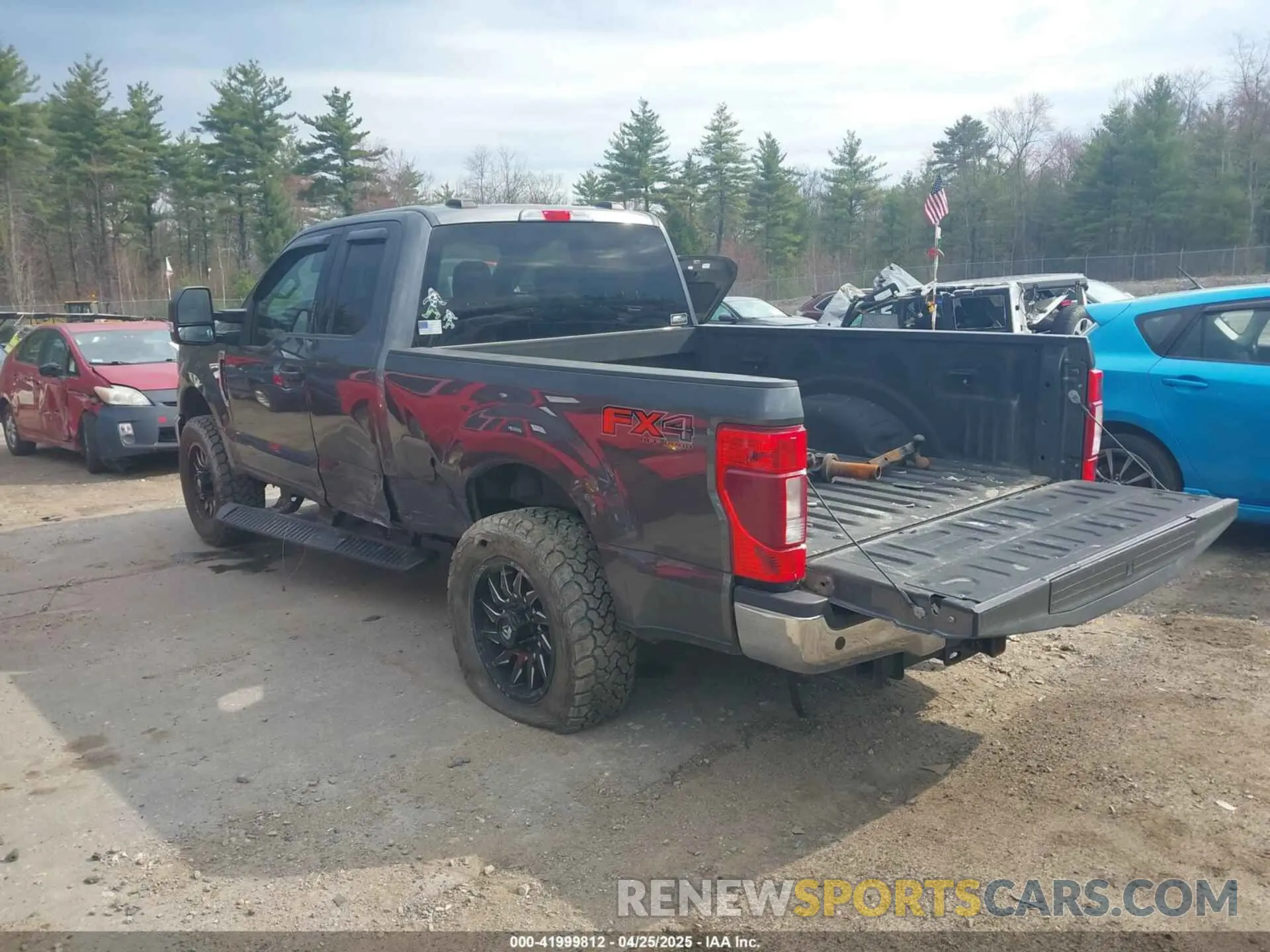 3 fotografías del automóvil dañado 1FT7X2B63LEE71252 FORD F-250 2020