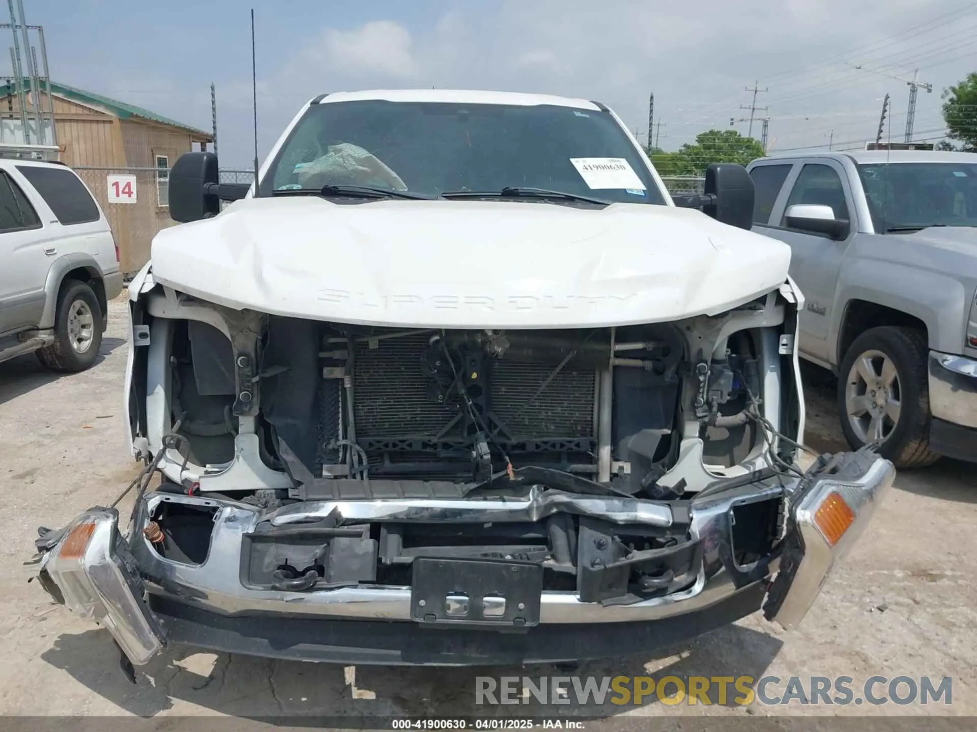 12 fotografías del automóvil dañado 1FT7W2A68MEE17189 FORD F-250 2021
