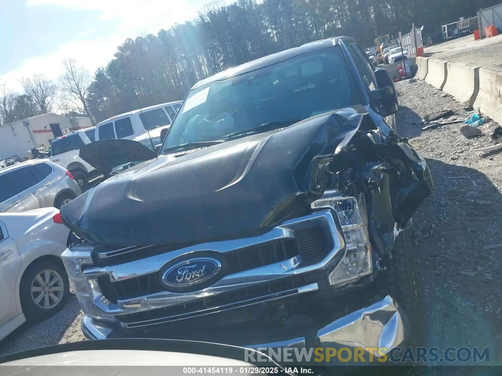 12 fotografías del automóvil dañado 1FT7W2B61MEE02841 FORD F-250 2021