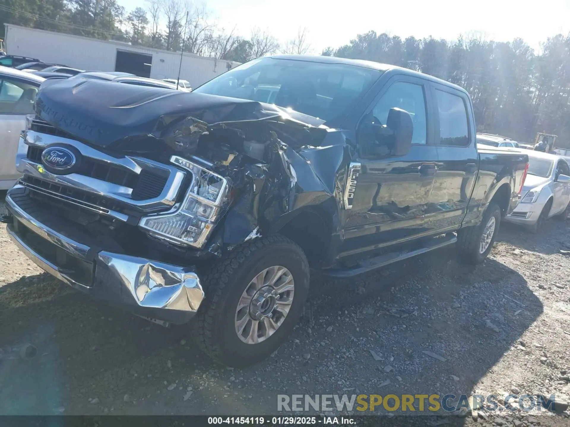 2 fotografías del automóvil dañado 1FT7W2B61MEE02841 FORD F-250 2021