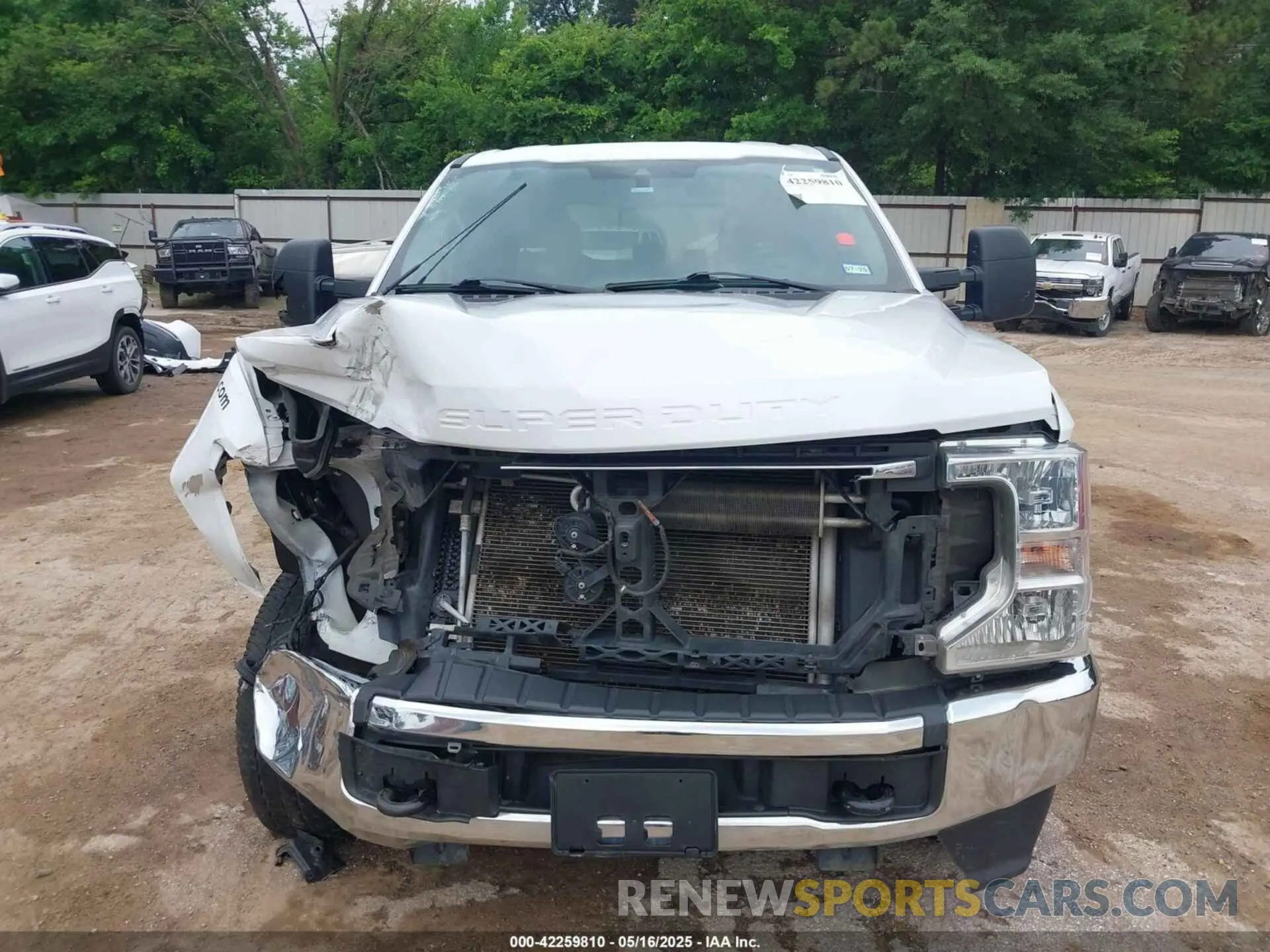 6 fotografías del automóvil dañado 1FT7W2B63MED78848 FORD F-250 2021