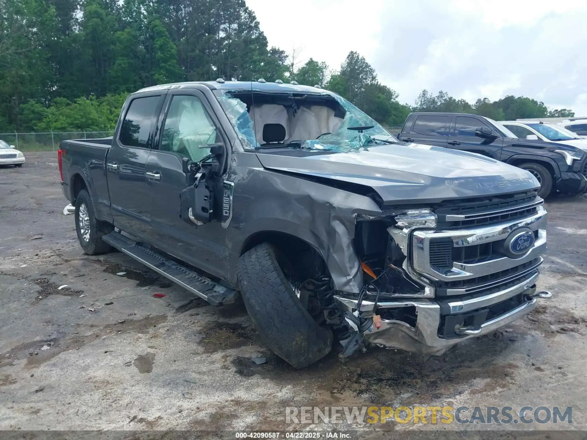 1 fotografías del automóvil dañado 1FT7W2B66MEC24781 FORD F-250 2021