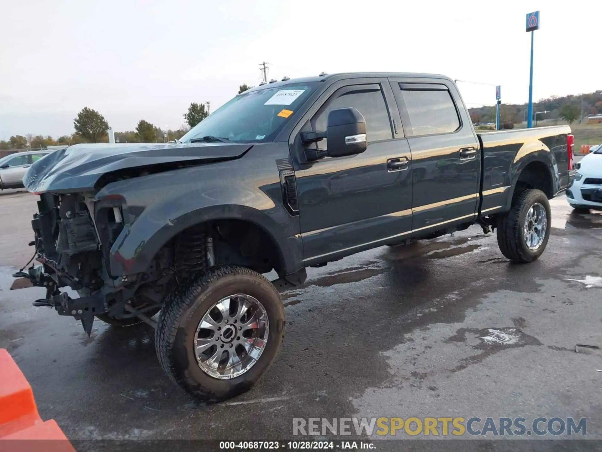 2 fotografías del automóvil dañado 1FT7W2BN2MEC60815 FORD F-250 2021