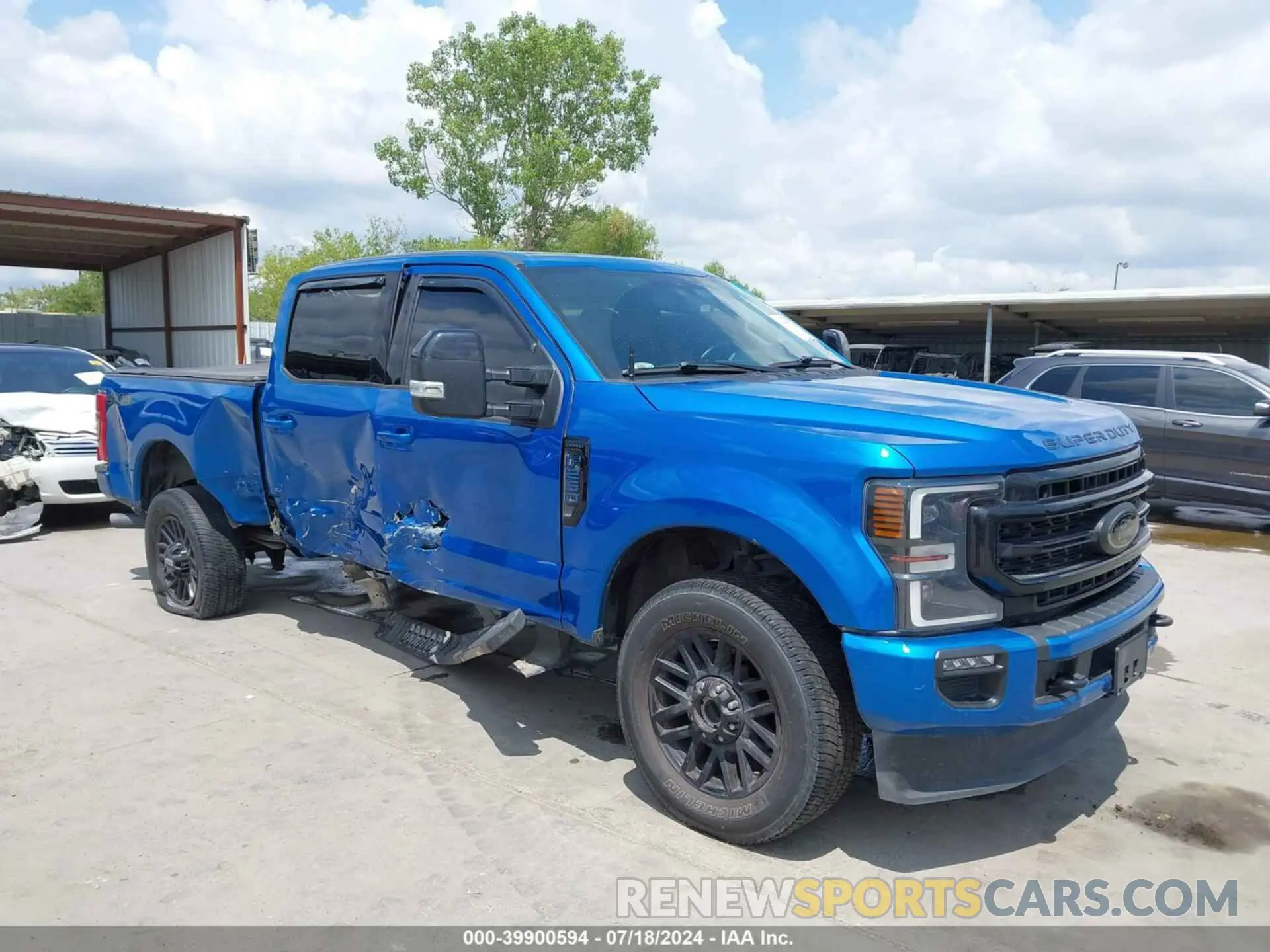 6 fotografías del automóvil dañado 1FT7W2BN3MED28720 FORD F-250 2021