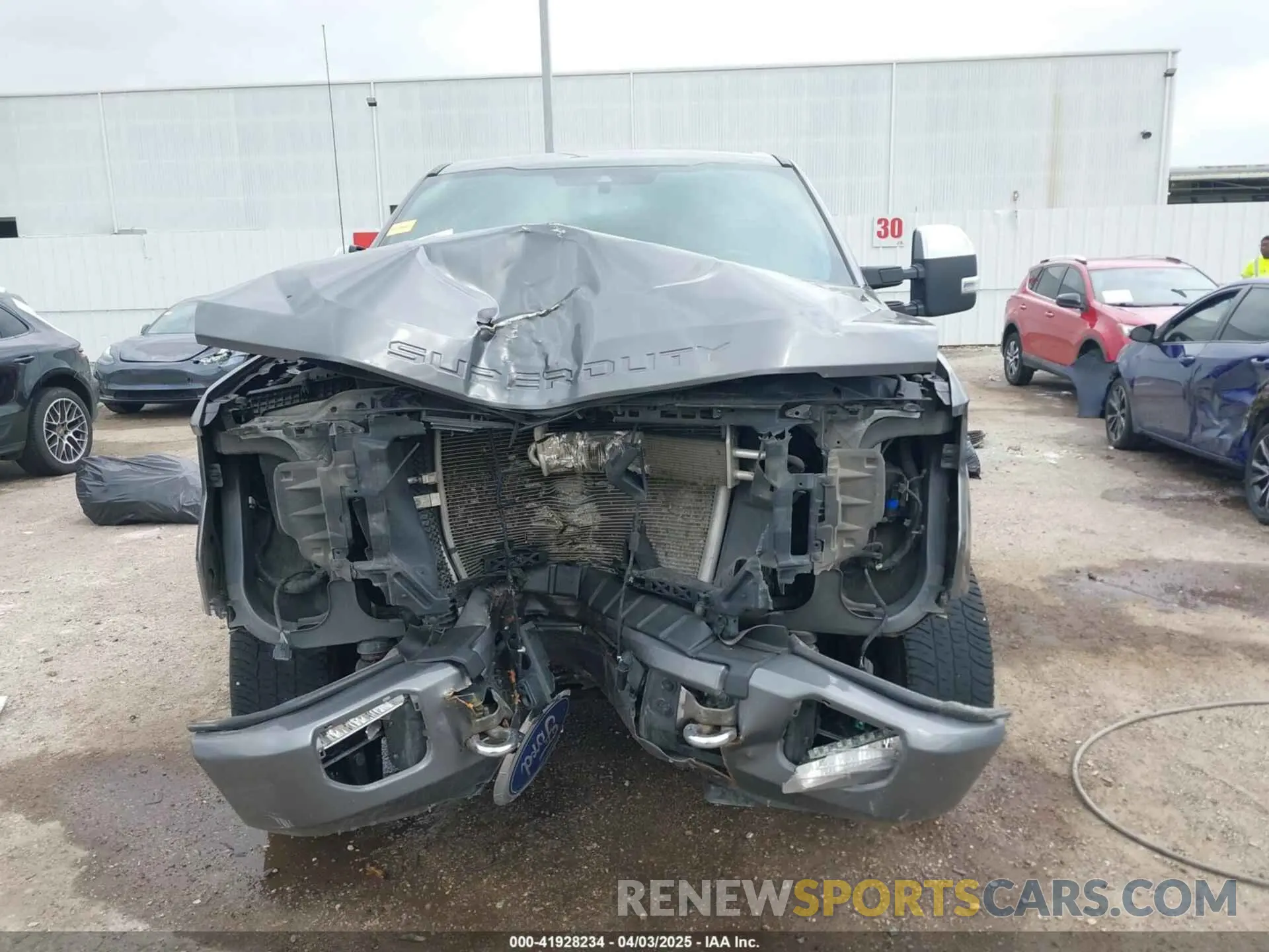 11 fotografías del automóvil dañado 1FT7W2BN5MEC19921 FORD F-250 2021