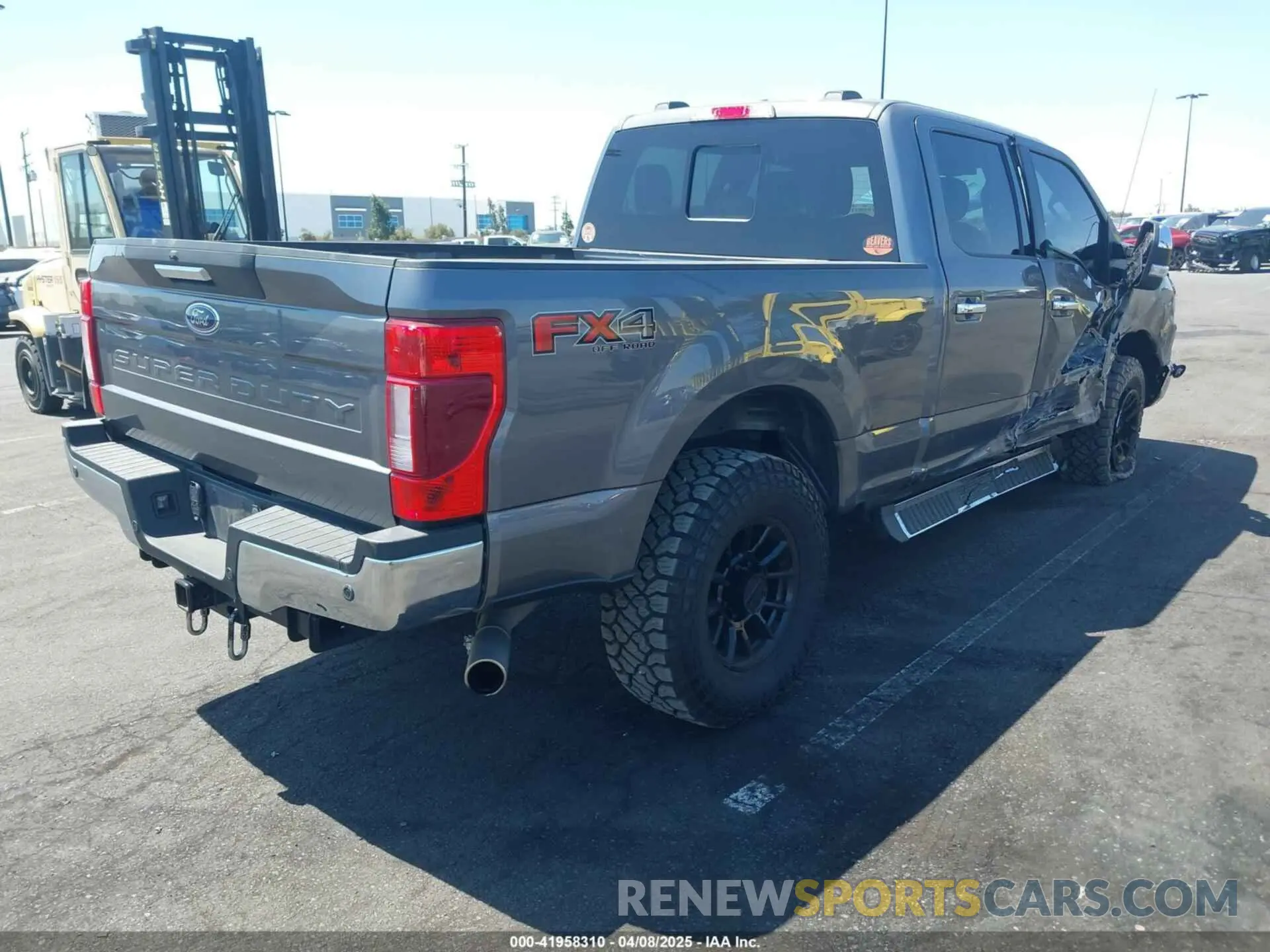 4 fotografías del automóvil dañado 1FT7W2BN6MEC62003 FORD F-250 2021