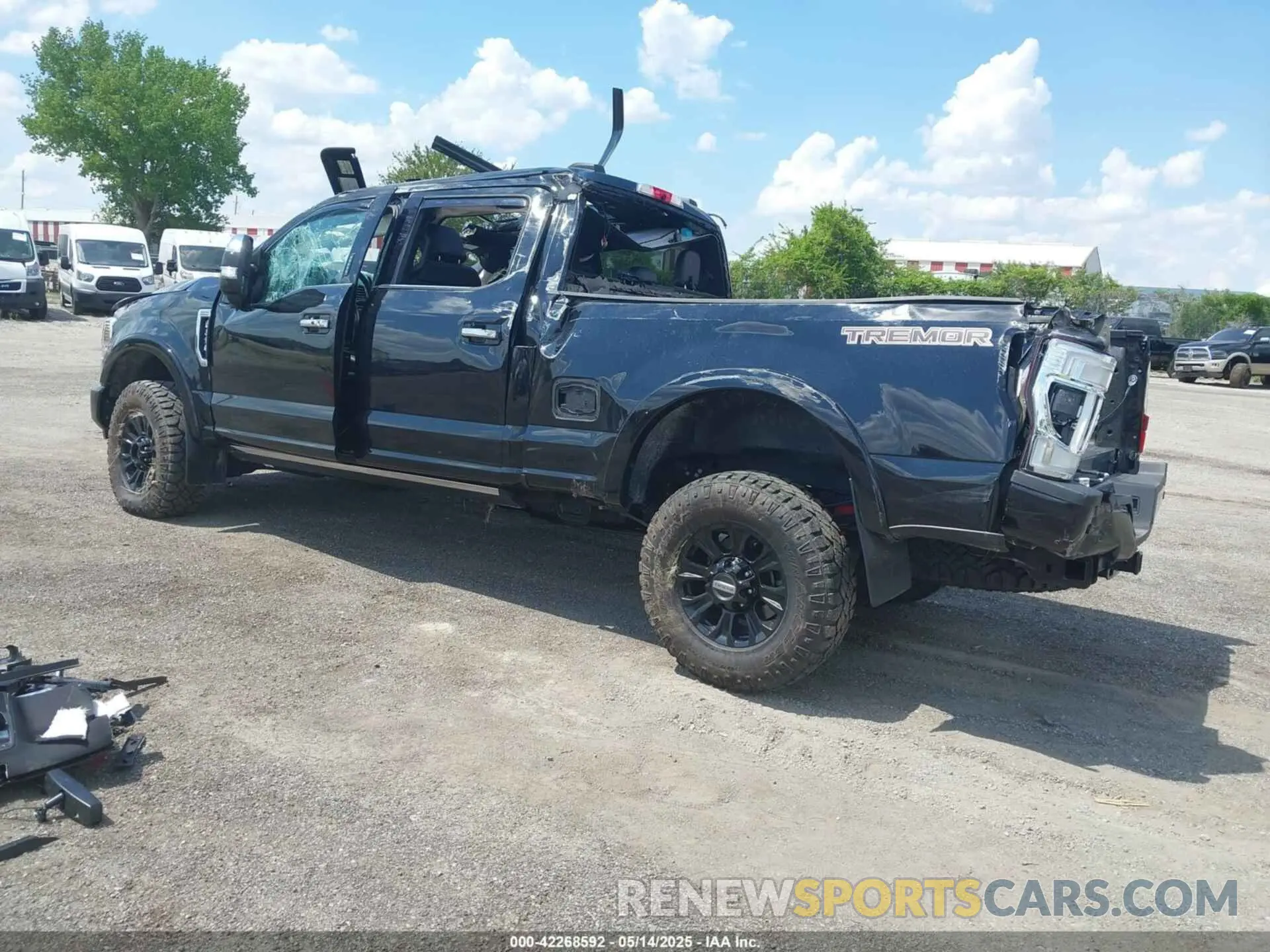 3 fotografías del automóvil dañado 1FT7W2BN6MED82402 FORD F-250 2021