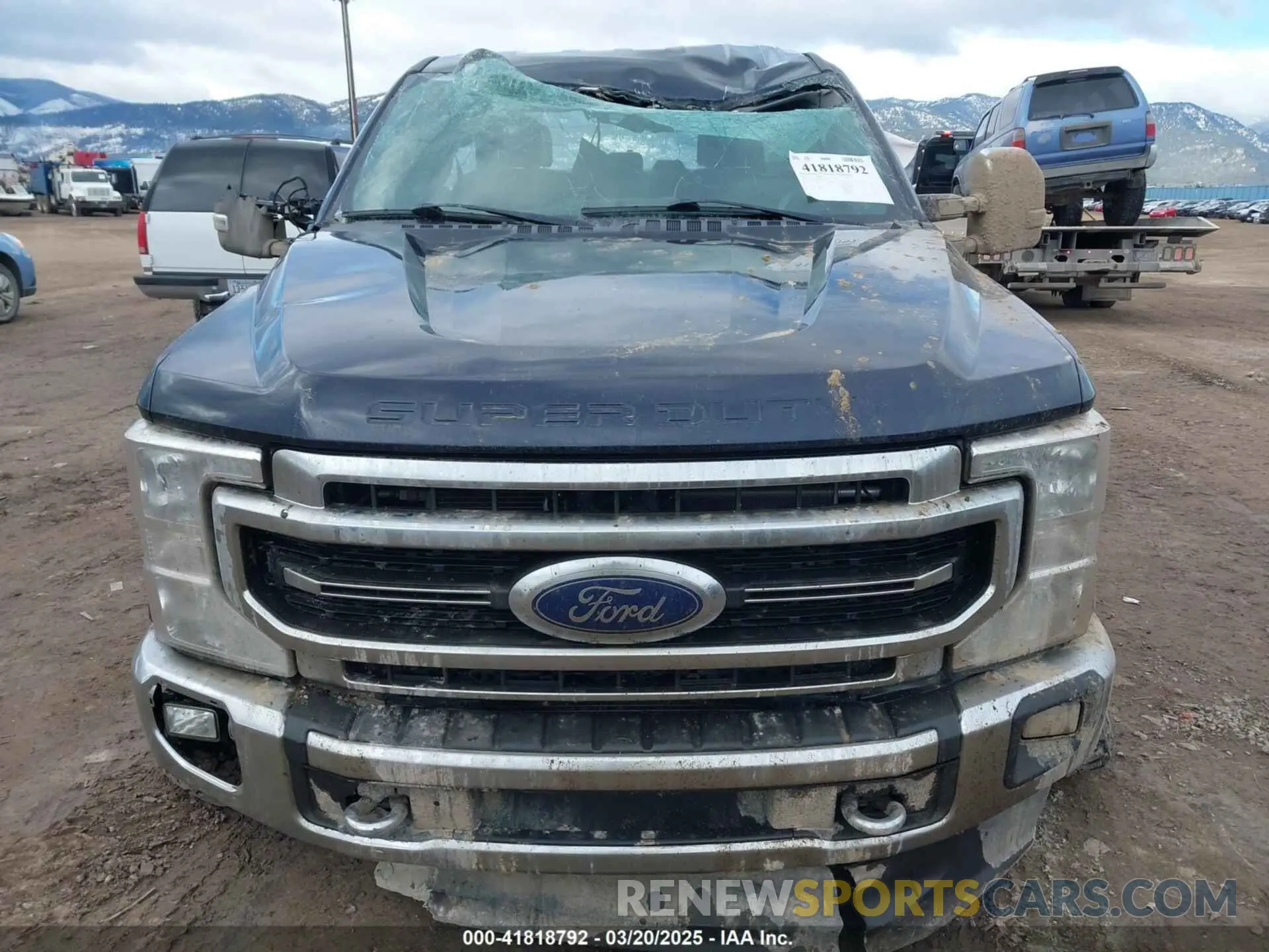 12 fotografías del automóvil dañado 1FT7W2BNXMEC32213 FORD F-250 2021