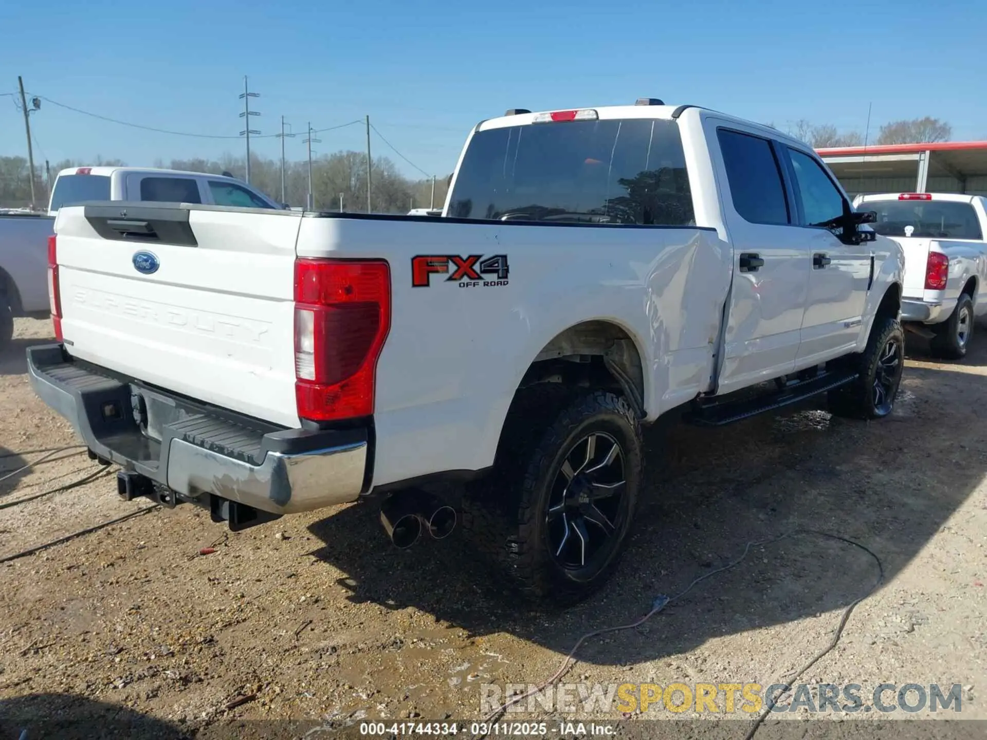 4 fotografías del automóvil dañado 1FT7W2BT0MED05328 FORD F-250 2021