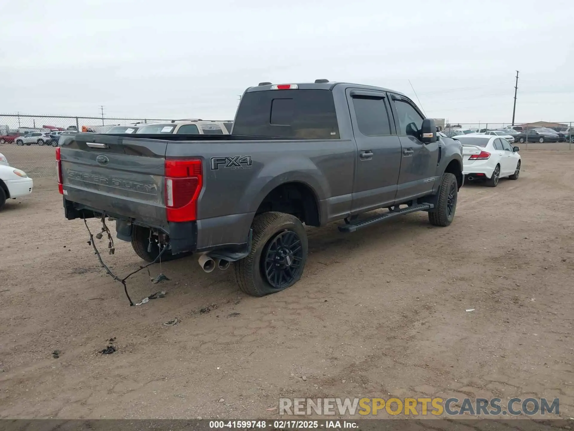4 fotografías del automóvil dañado 1FT7W2BT1MEC95456 FORD F-250 2021