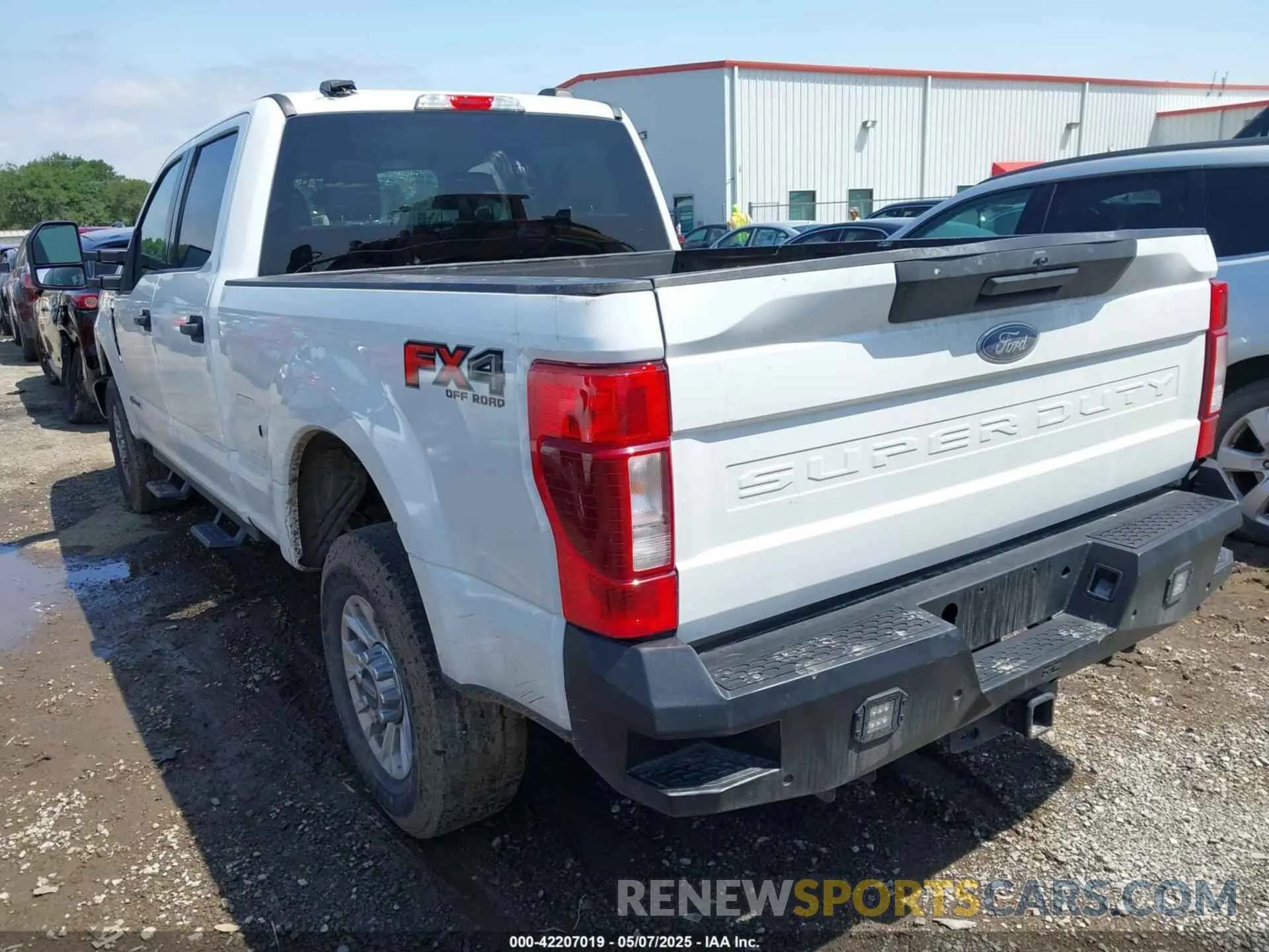3 fotografías del automóvil dañado 1FT7W2BT1MED43814 FORD F-250 2021