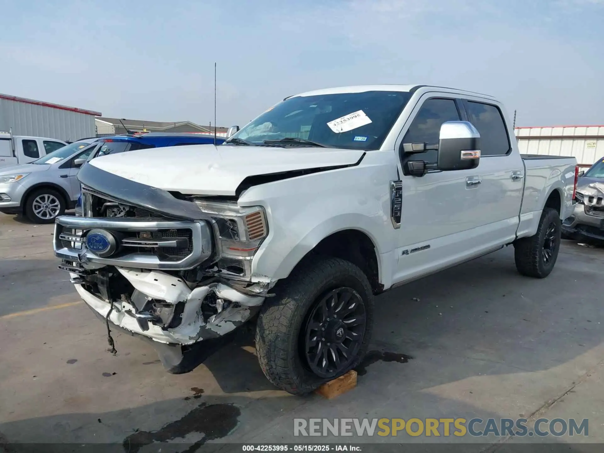 2 fotografías del automóvil dañado 1FT7W2BT5MED78338 FORD F-250 2021