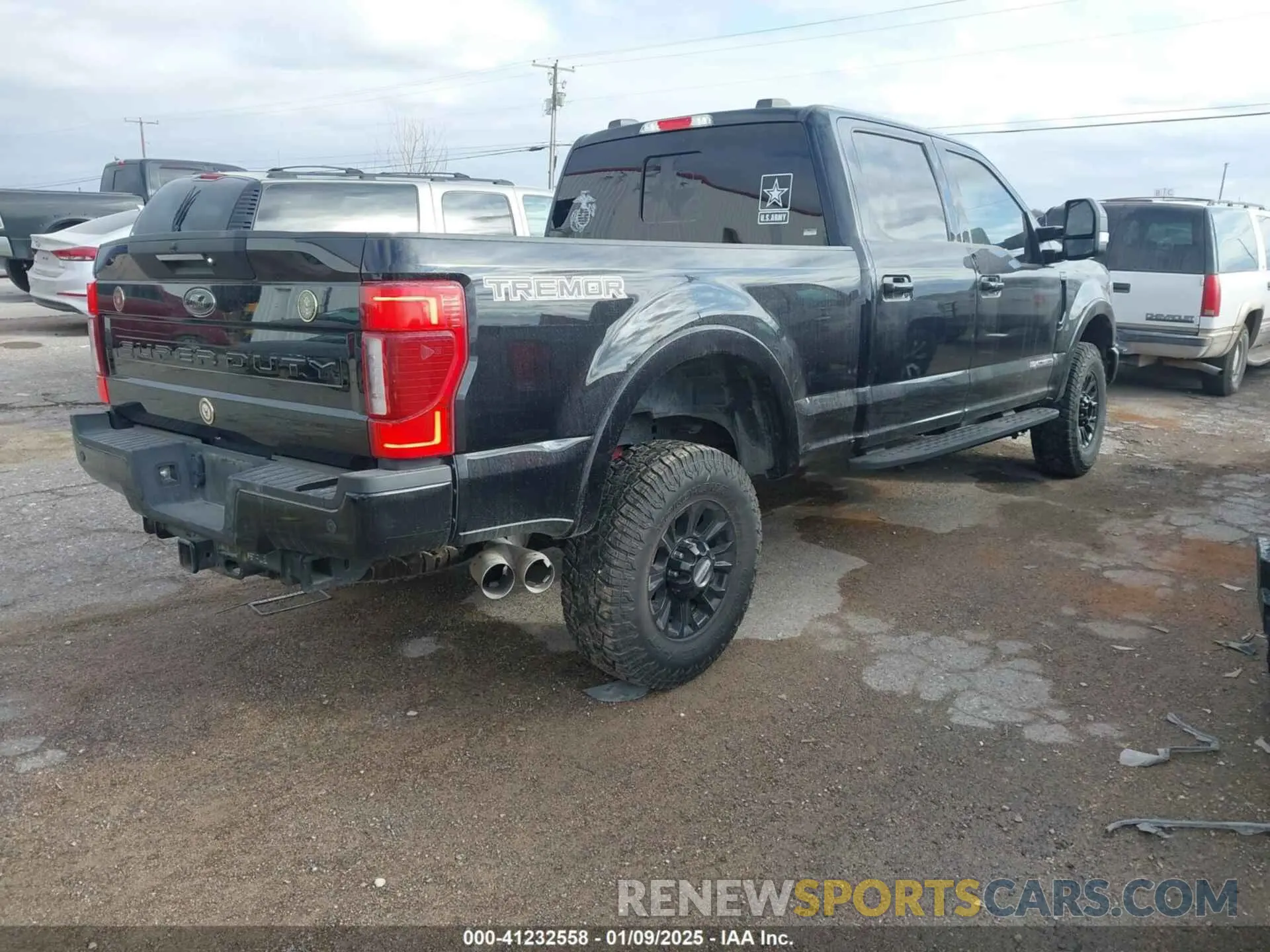 4 fotografías del automóvil dañado 1FT8W2BT1MEC24875 FORD F-250 2021