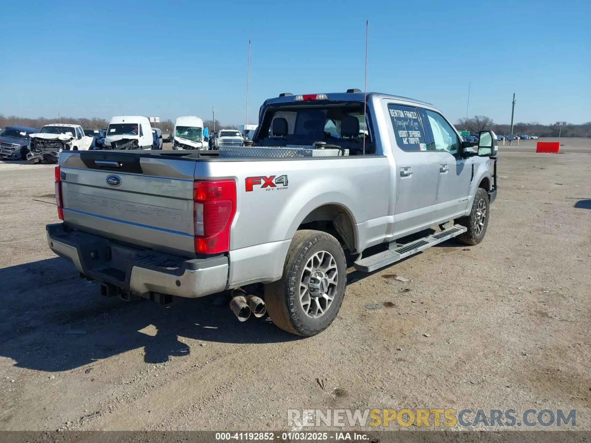 4 fotografías del automóvil dañado 1FT8W2BT1MEC60338 FORD F-250 2021