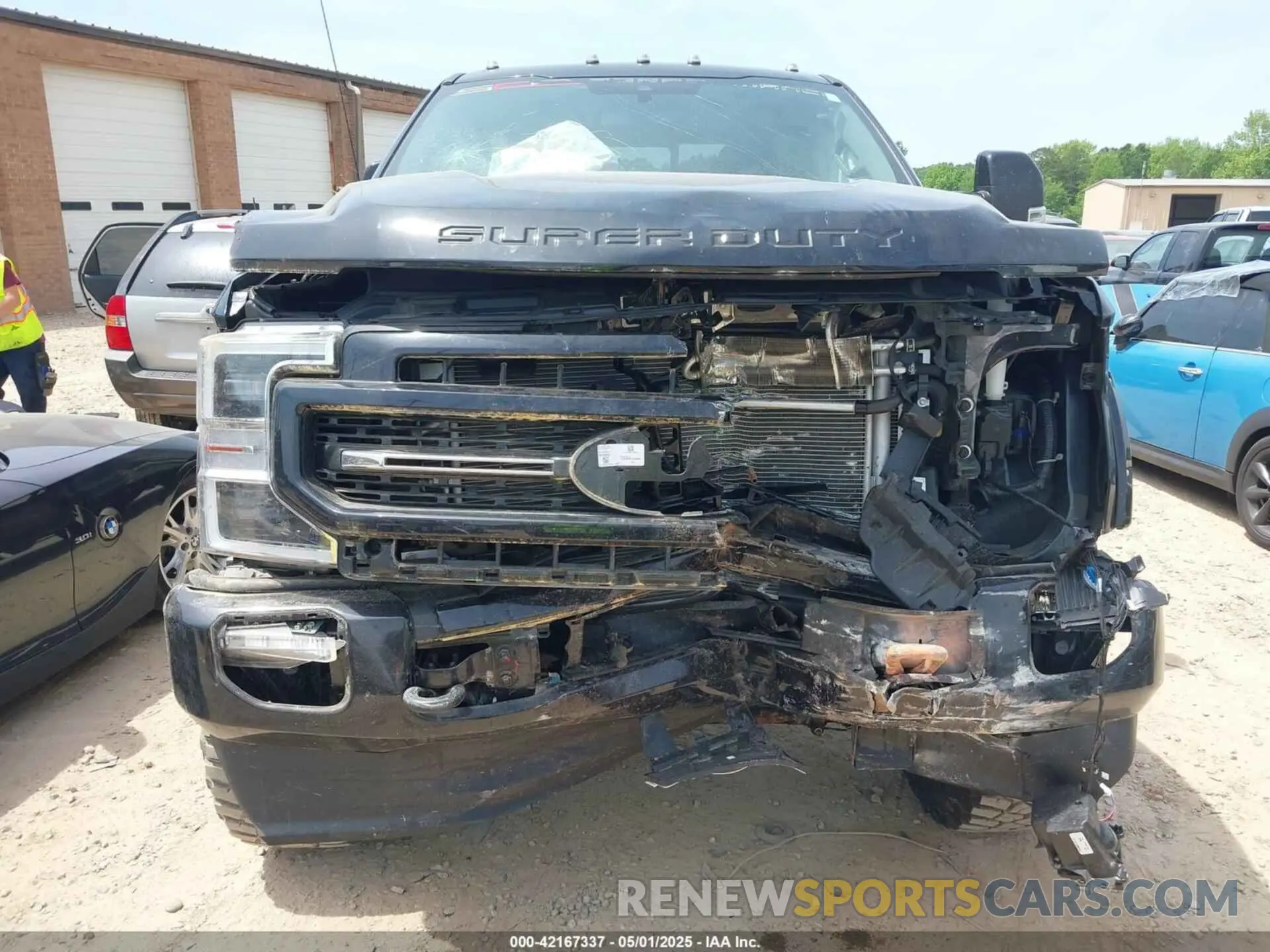 12 fotografías del automóvil dañado 1FT8W2BT6MED24423 FORD F-250 2021