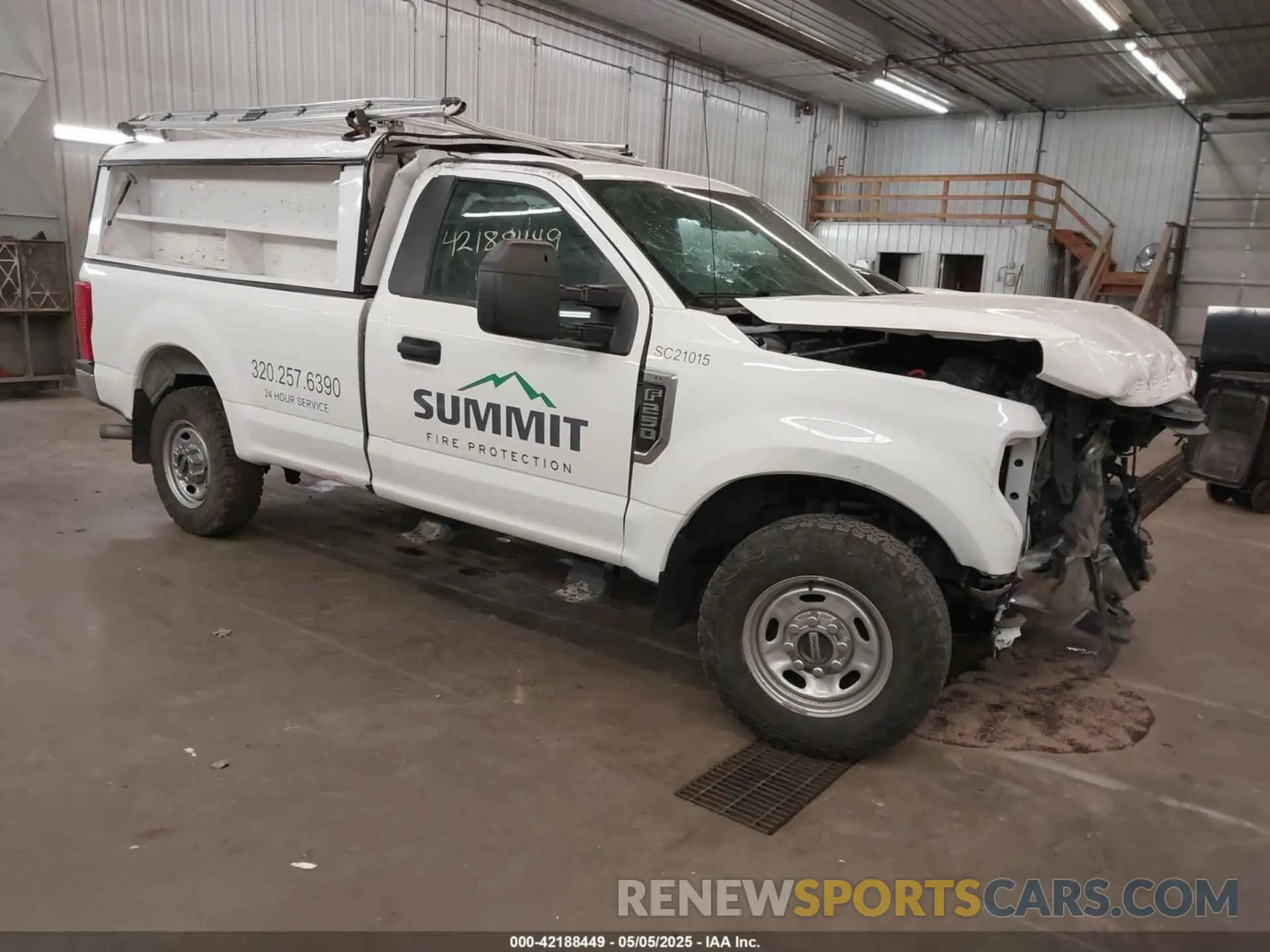 1 fotografías del automóvil dañado 1FTBF2A60MED45575 FORD F-250 2021