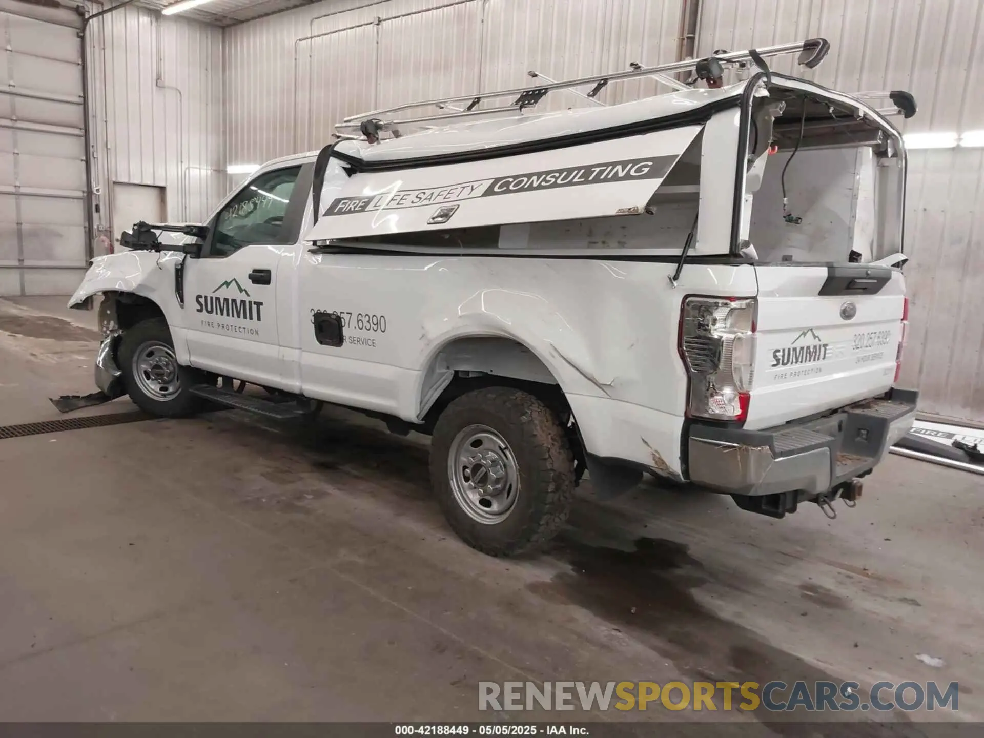 3 fotografías del automóvil dañado 1FTBF2A60MED45575 FORD F-250 2021