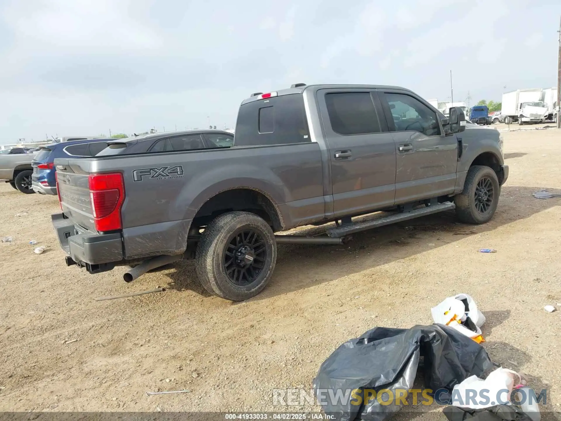 4 fotografías del automóvil dañado 1FT7W2B61NEC05508 FORD F-250 2022