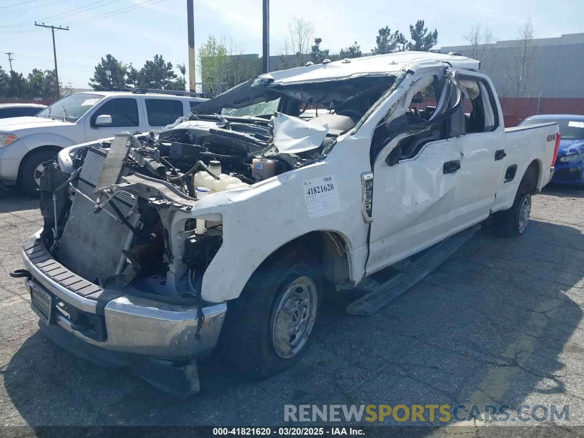 2 fotografías del automóvil dañado 1FT7W2B63NEE52898 FORD F-250 2022