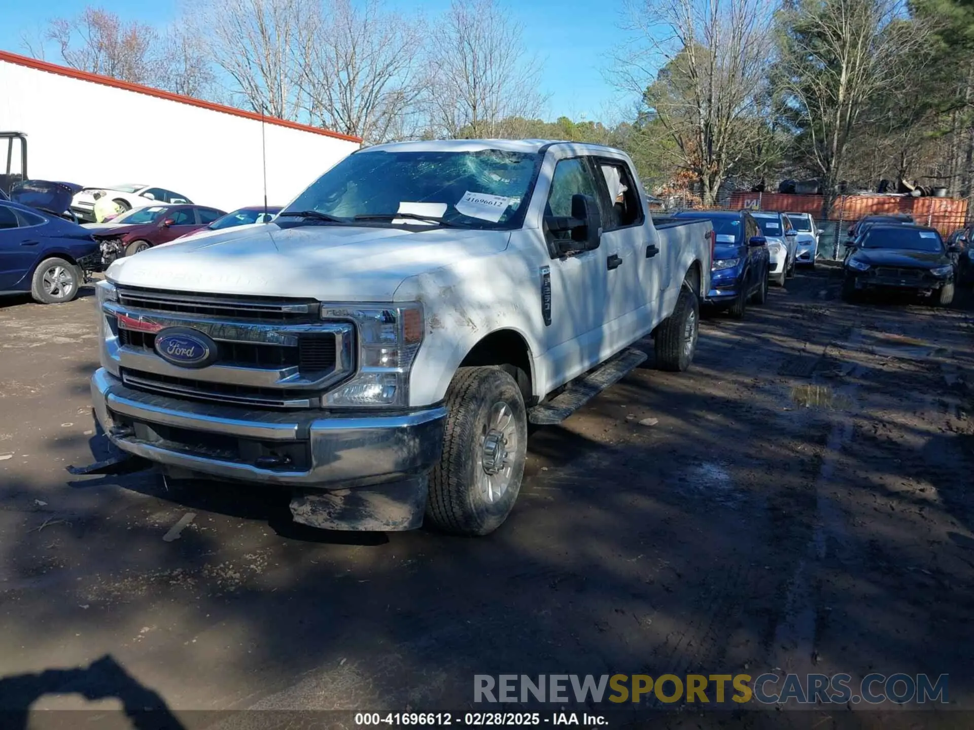 2 fotografías del automóvil dañado 1FT7W2B6XNEE45351 FORD F-250 2022
