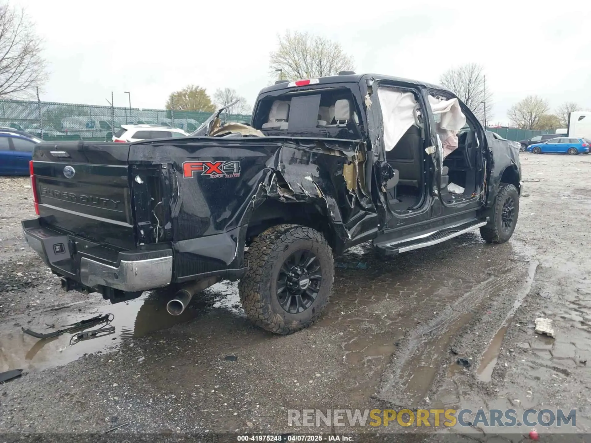 4 fotografías del automóvil dañado 1FT7W2BN3NEF50675 FORD F-250 2022