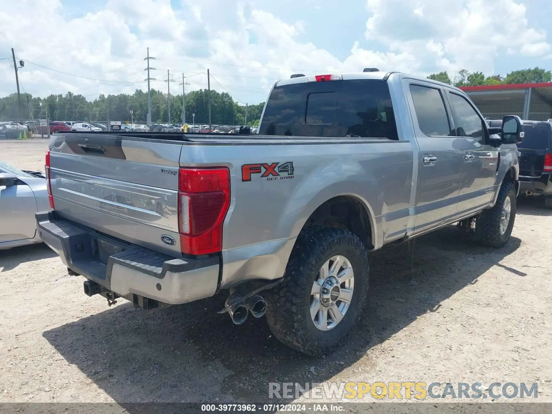 4 fotografías del automóvil dañado 1FT7W2BT0NED29288 FORD F-250 2022