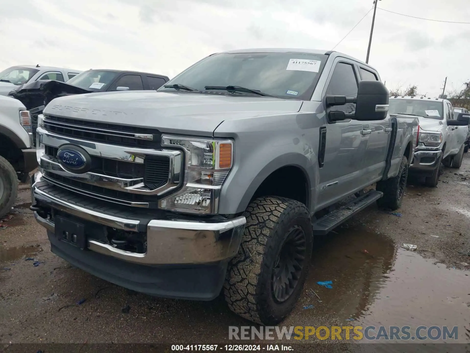 2 fotografías del automóvil dañado 1FT7W2BT0NEF79310 FORD F-250 2022