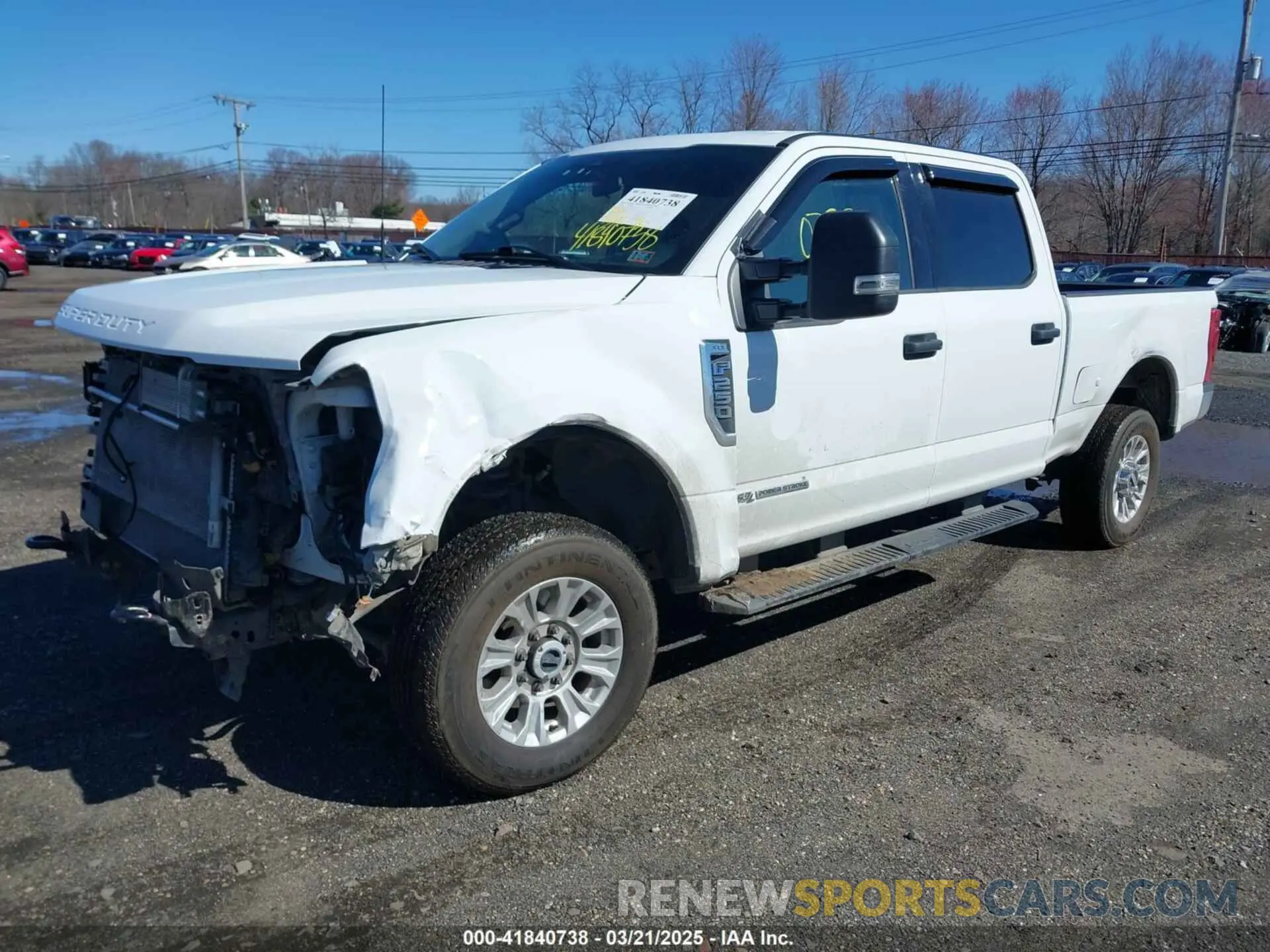 2 fotografías del automóvil dañado 1FT7W2BT1NEG26750 FORD F-250 2022