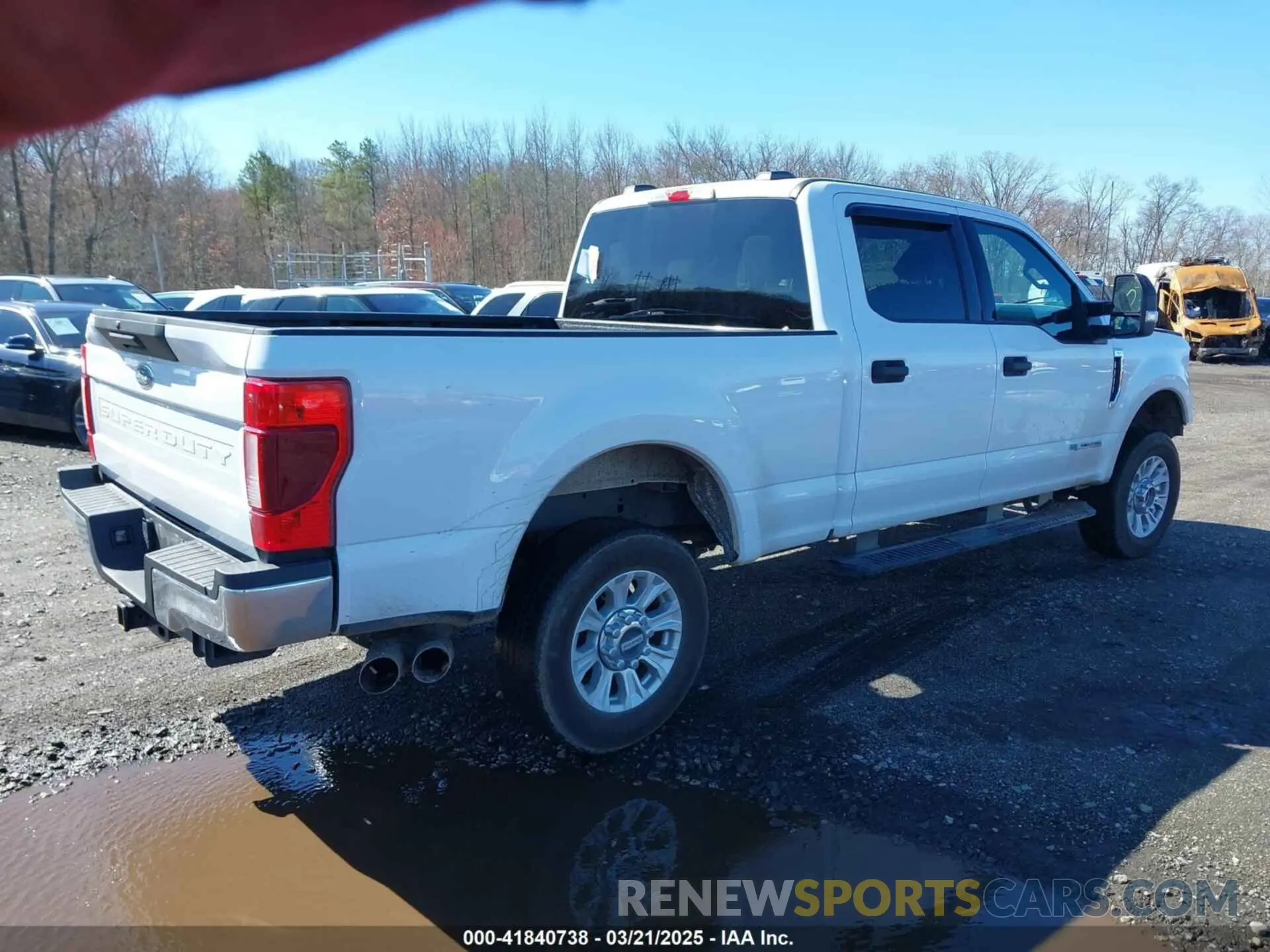 4 fotografías del automóvil dañado 1FT7W2BT1NEG26750 FORD F-250 2022