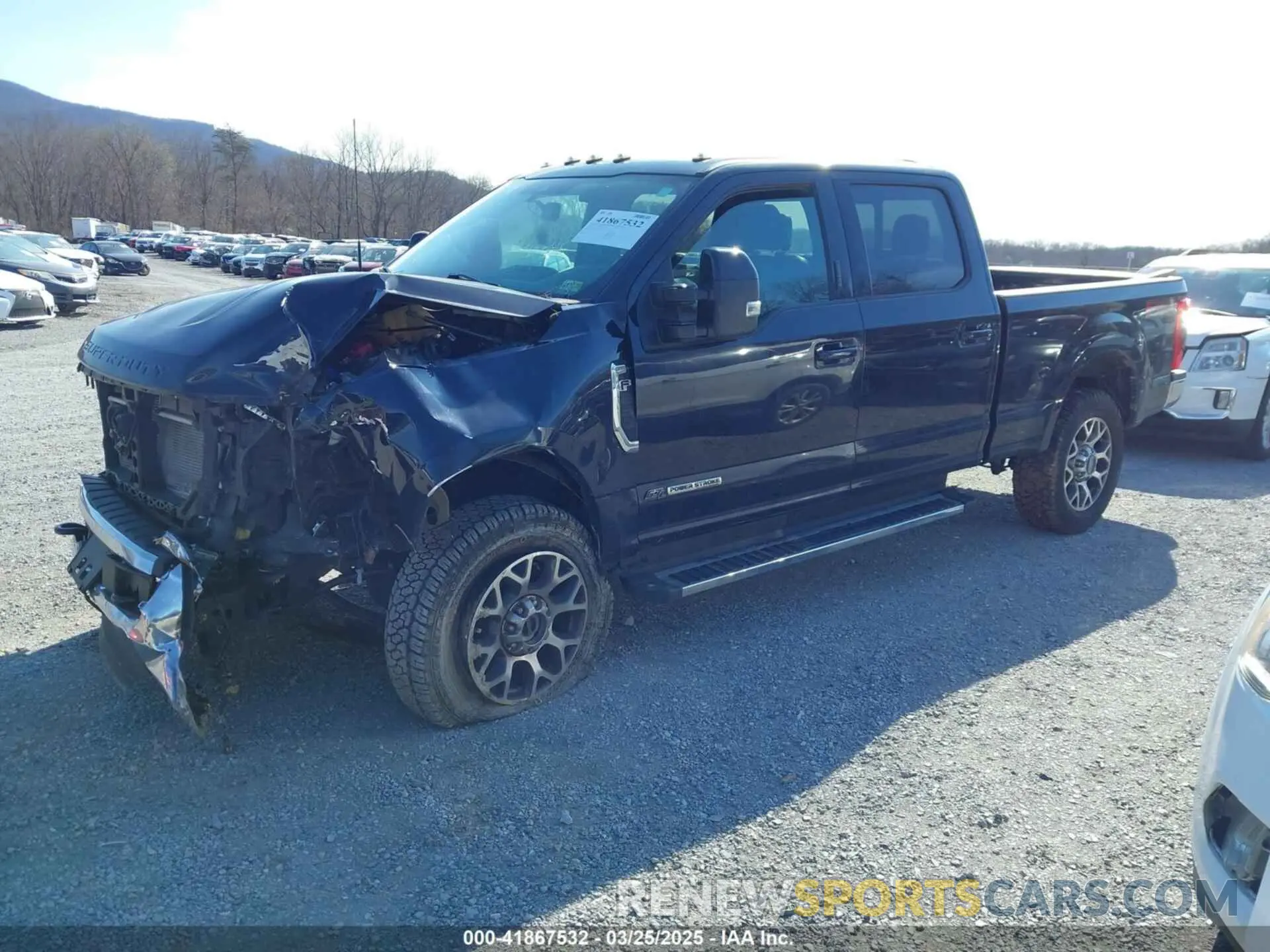 2 fotografías del automóvil dañado 1FT7W2BT2NEC21108 FORD F-250 2022