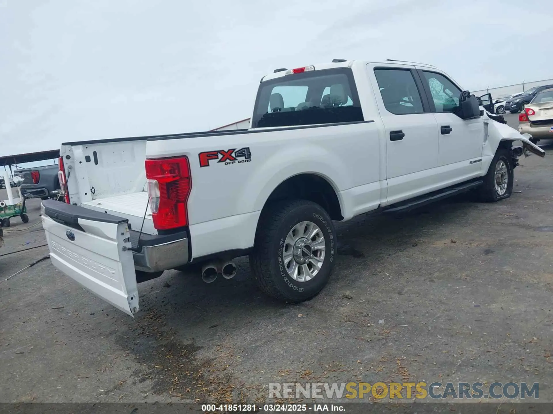 4 fotografías del automóvil dañado 1FT7W2BT3NEC98831 FORD F-250 2022
