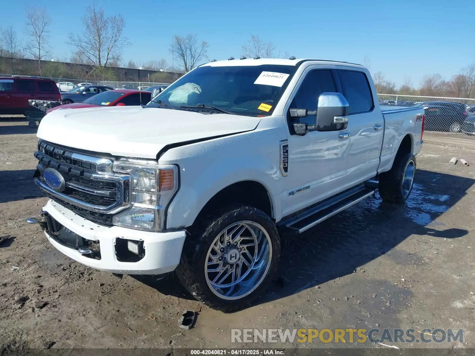 2 fotografías del automóvil dañado 1FT7W2BT3NEF54126 FORD F-250 2022
