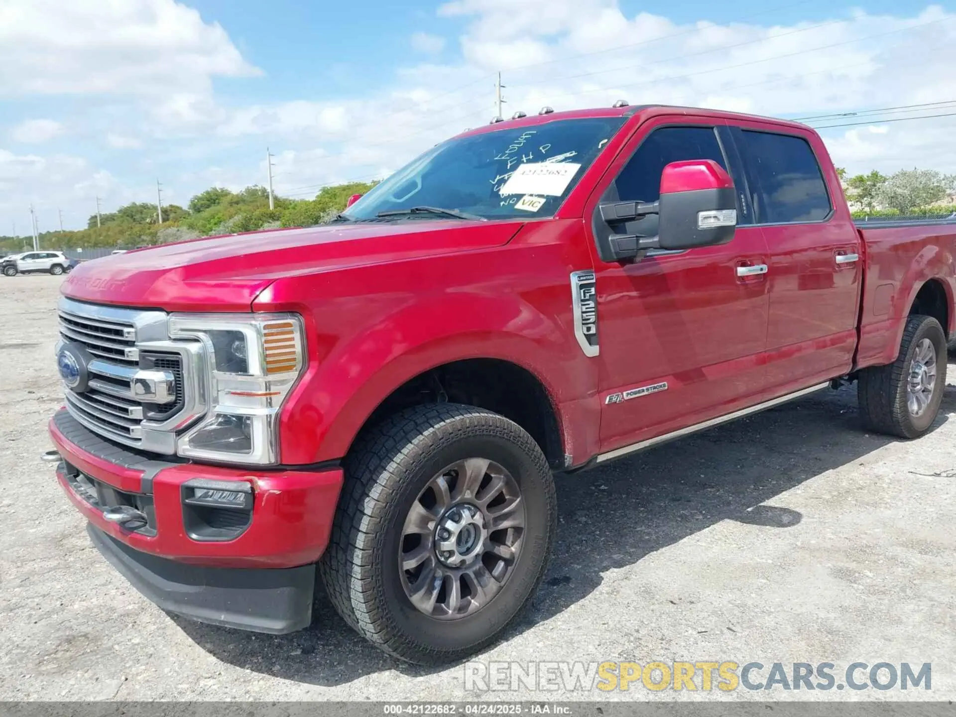 2 fotografías del automóvil dañado 1FT7W2BT4NEF02147 FORD F-250 2022