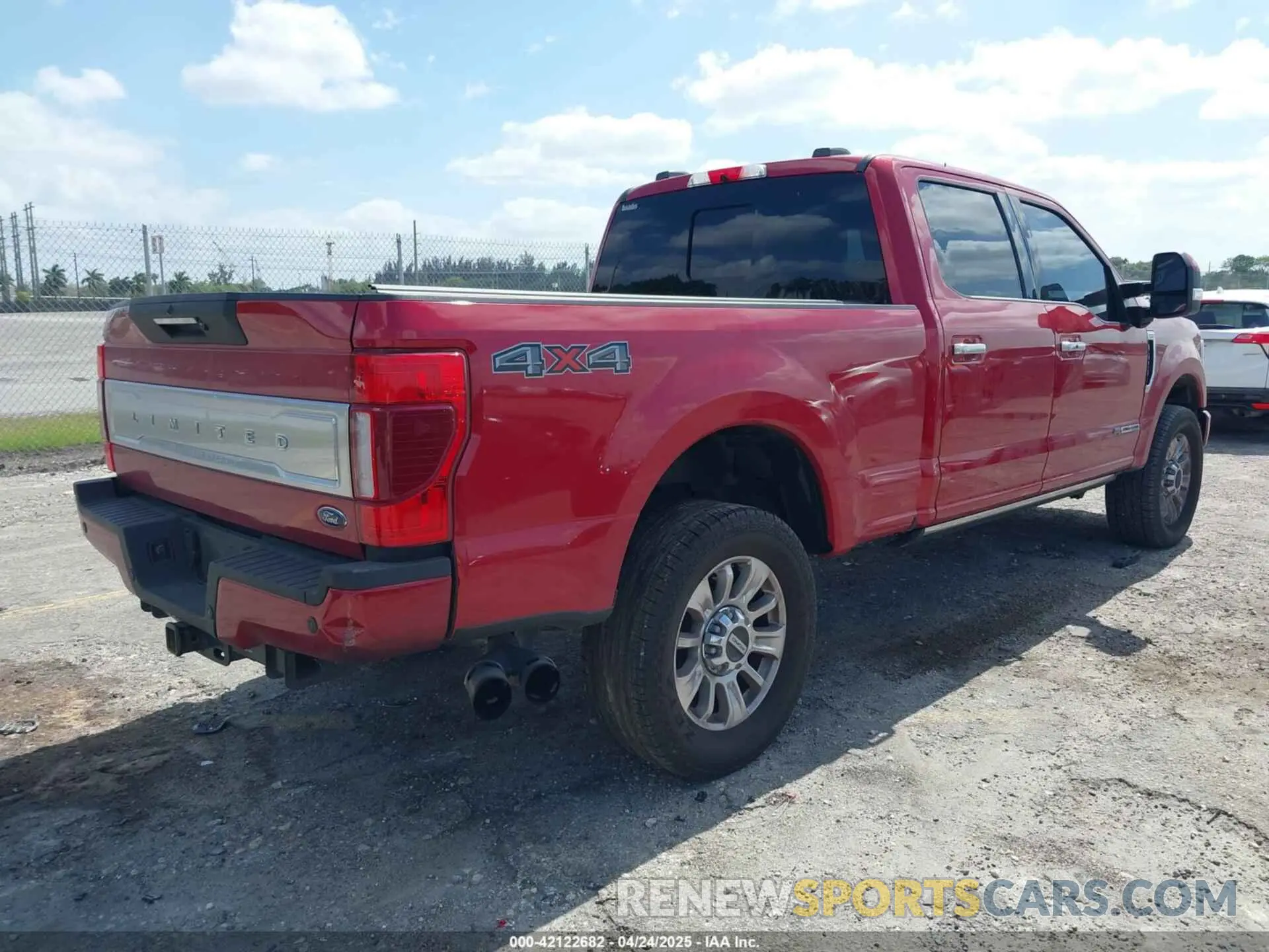 4 fotografías del automóvil dañado 1FT7W2BT4NEF02147 FORD F-250 2022