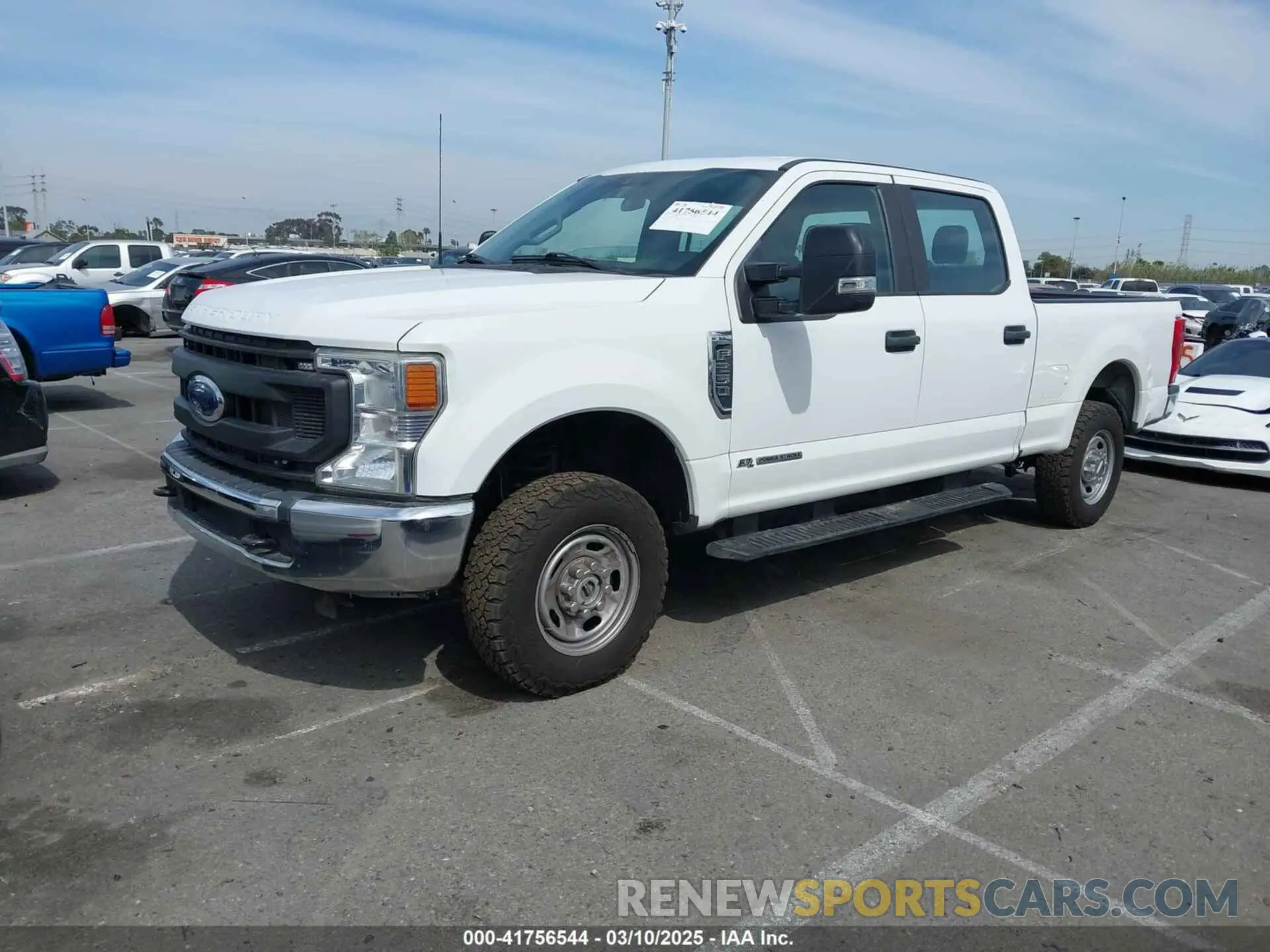 2 fotografías del automóvil dañado 1FT7W2BT5NEC17344 FORD F-250 2022