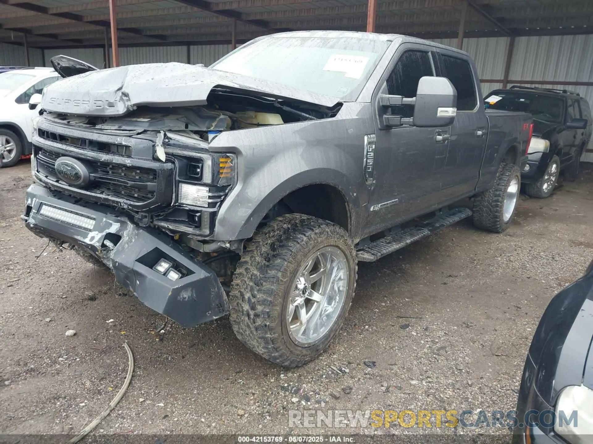 2 fotografías del automóvil dañado 1FT7W2BT8NEC99425 FORD F-250 2022