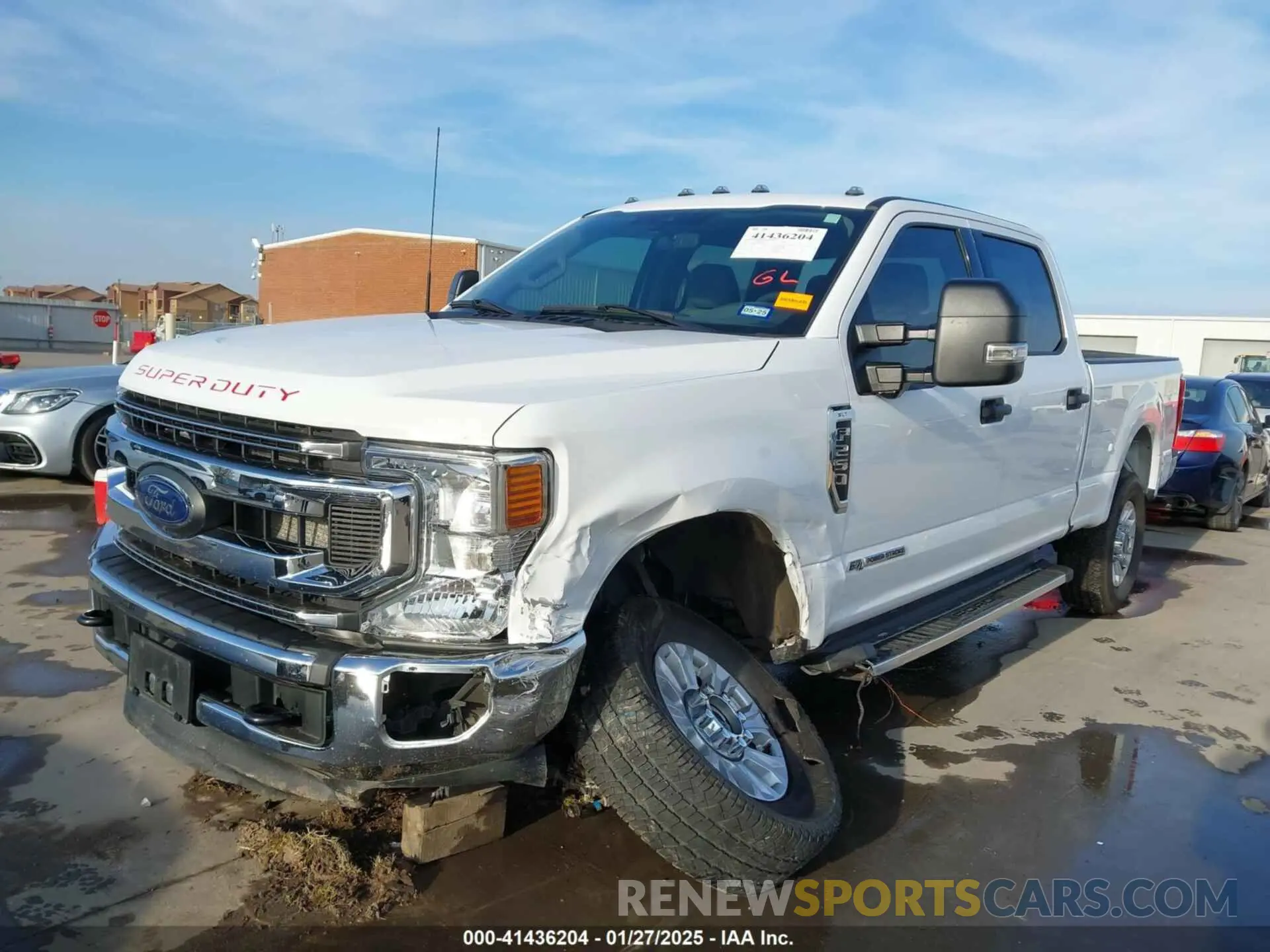 2 fotografías del automóvil dañado 1FT7W2BT9NEE57013 FORD F-250 2022