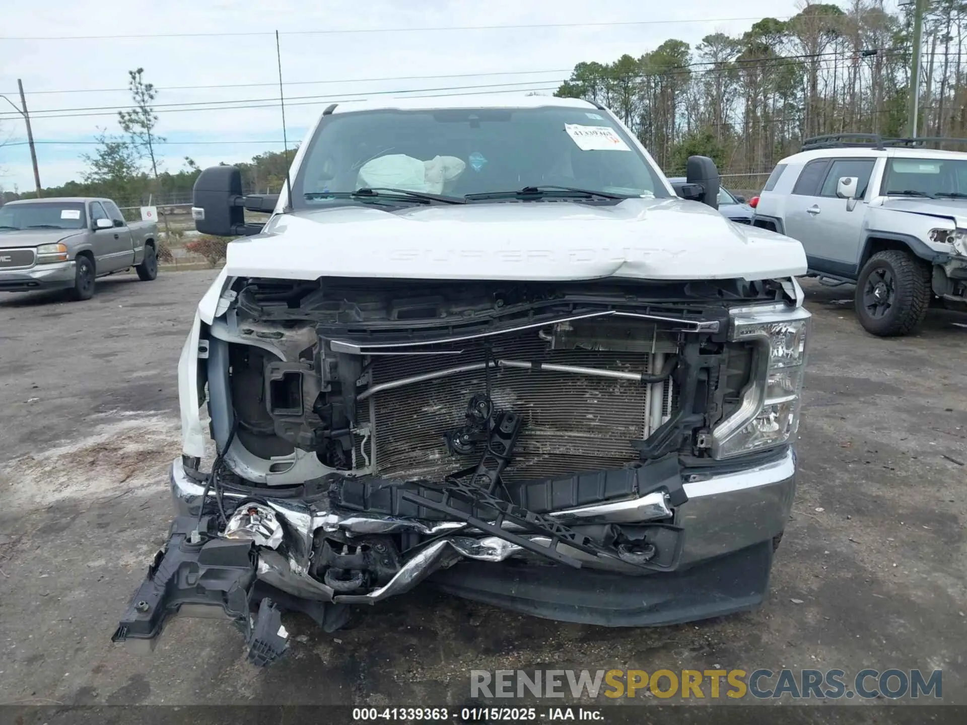 6 fotografías del automóvil dañado 1FT7W2BTXNEF76074 FORD F-250 2022