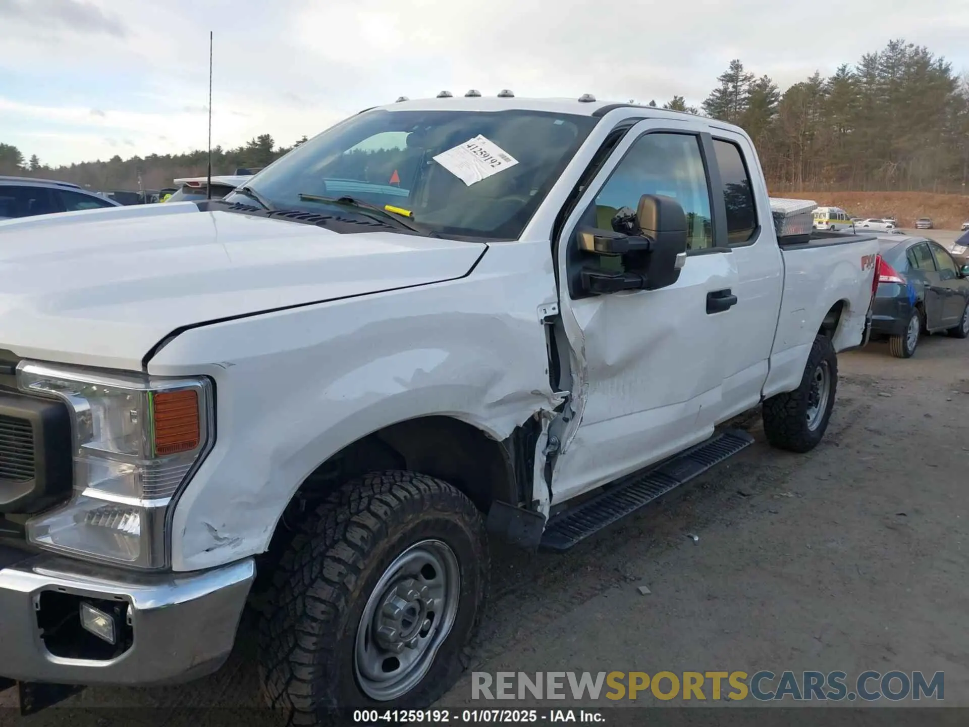 6 fotografías del automóvil dañado 1FT7X2B65NEC97669 FORD F-250 2022